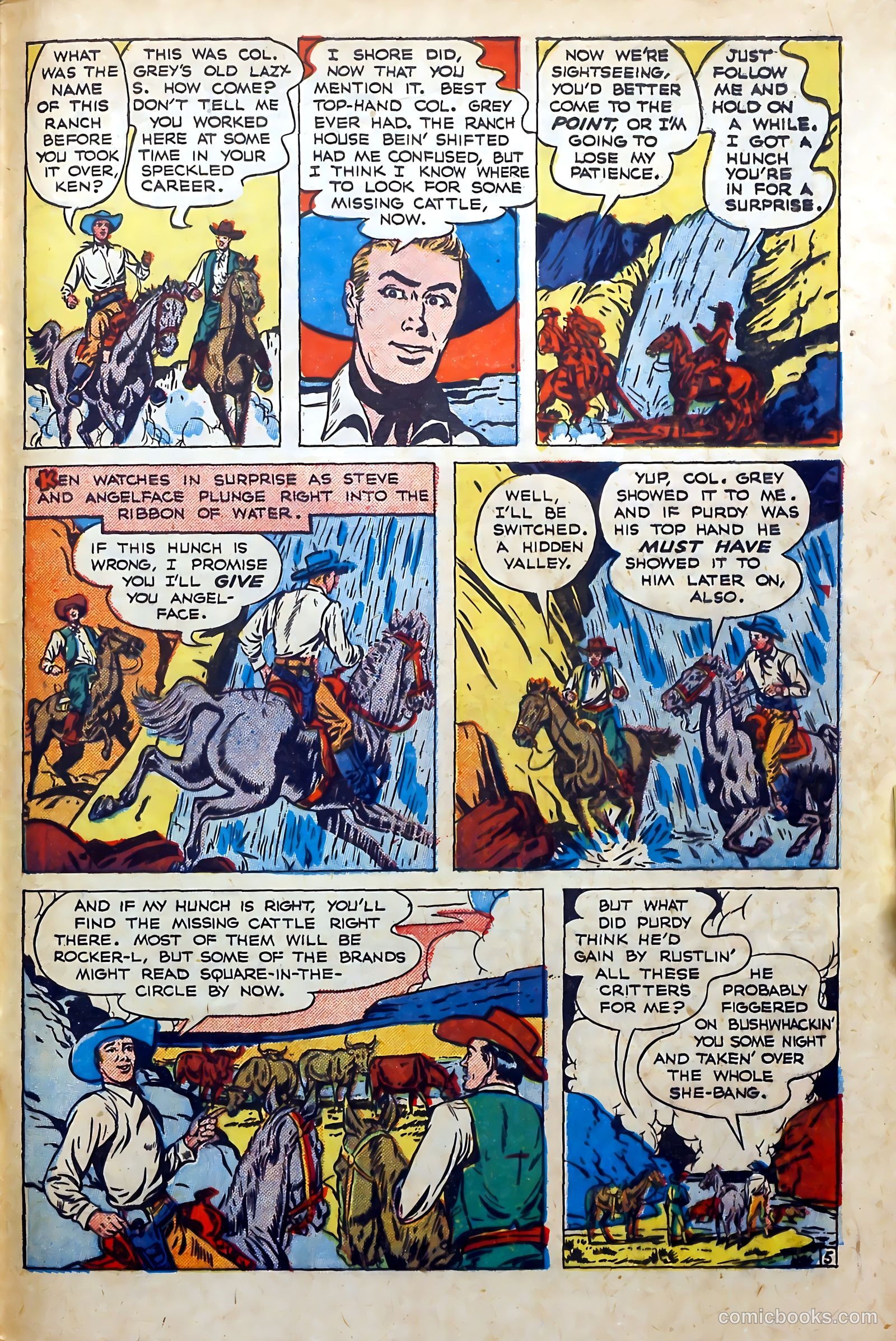 Western Frontier #2 (1951) — page 33 of 36