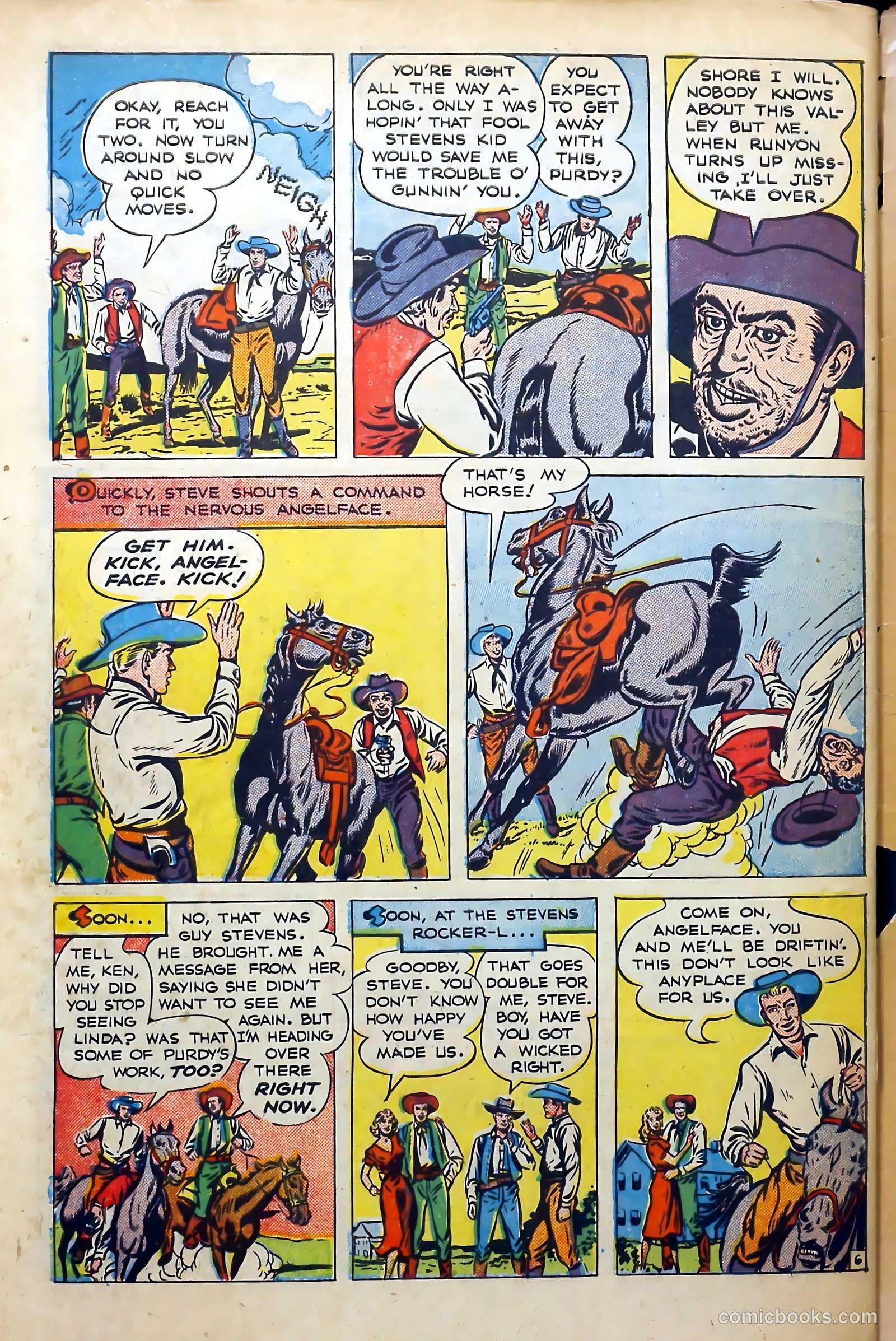 Western Frontier #2 (1951) — page 34 of 36