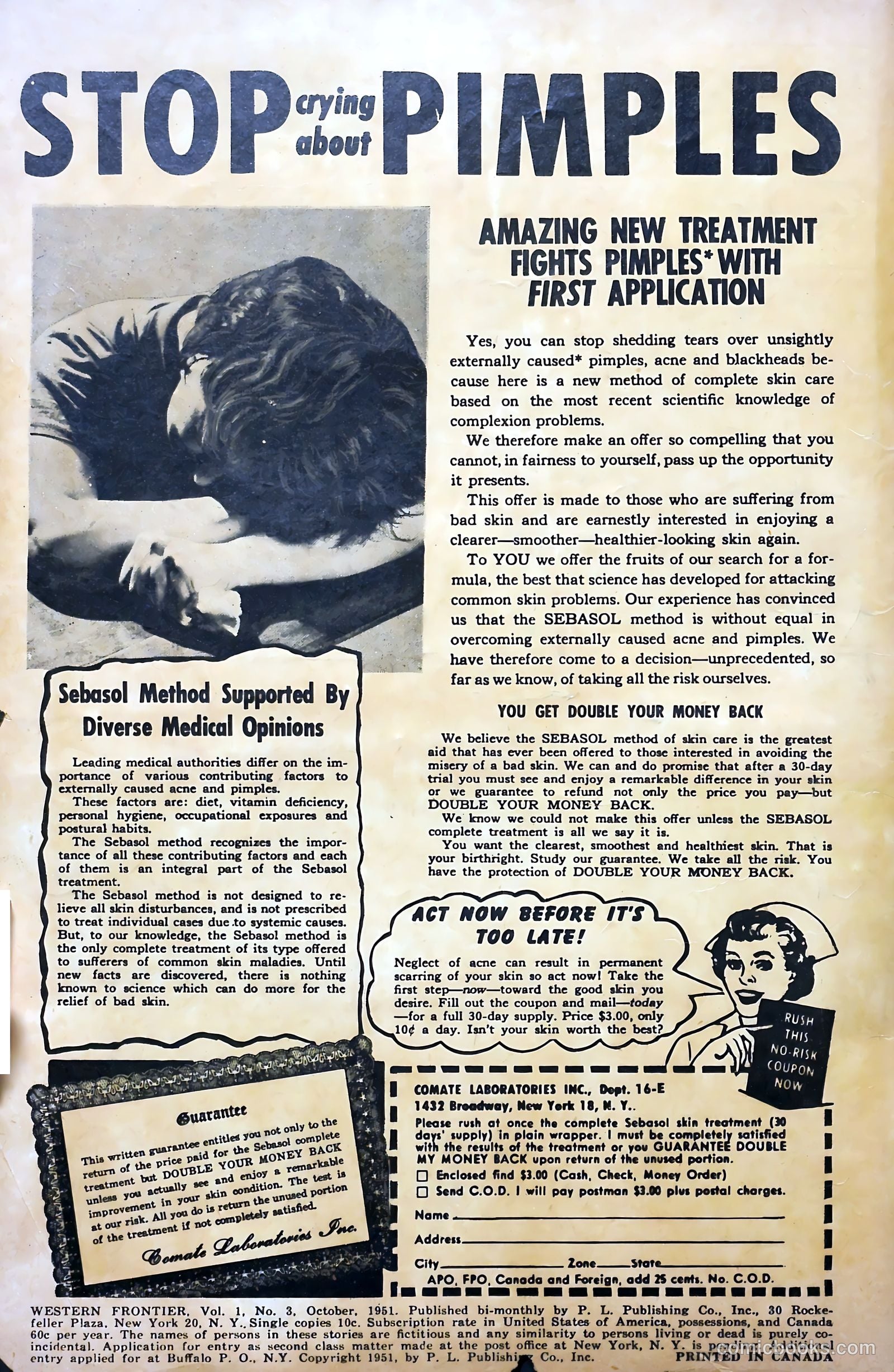 Western Frontier #3 (1951) — page 2 of 36
