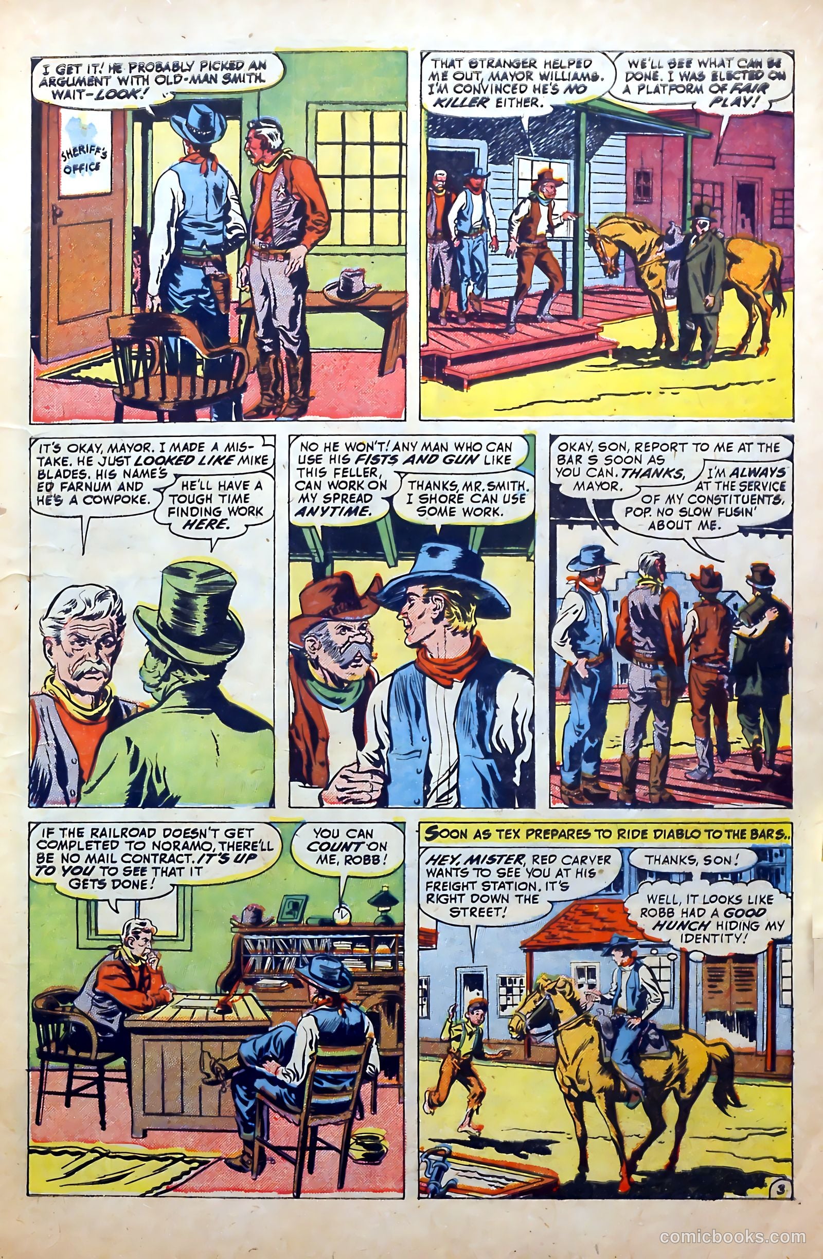 Western Frontier #3 (1951) — page 5 of 36