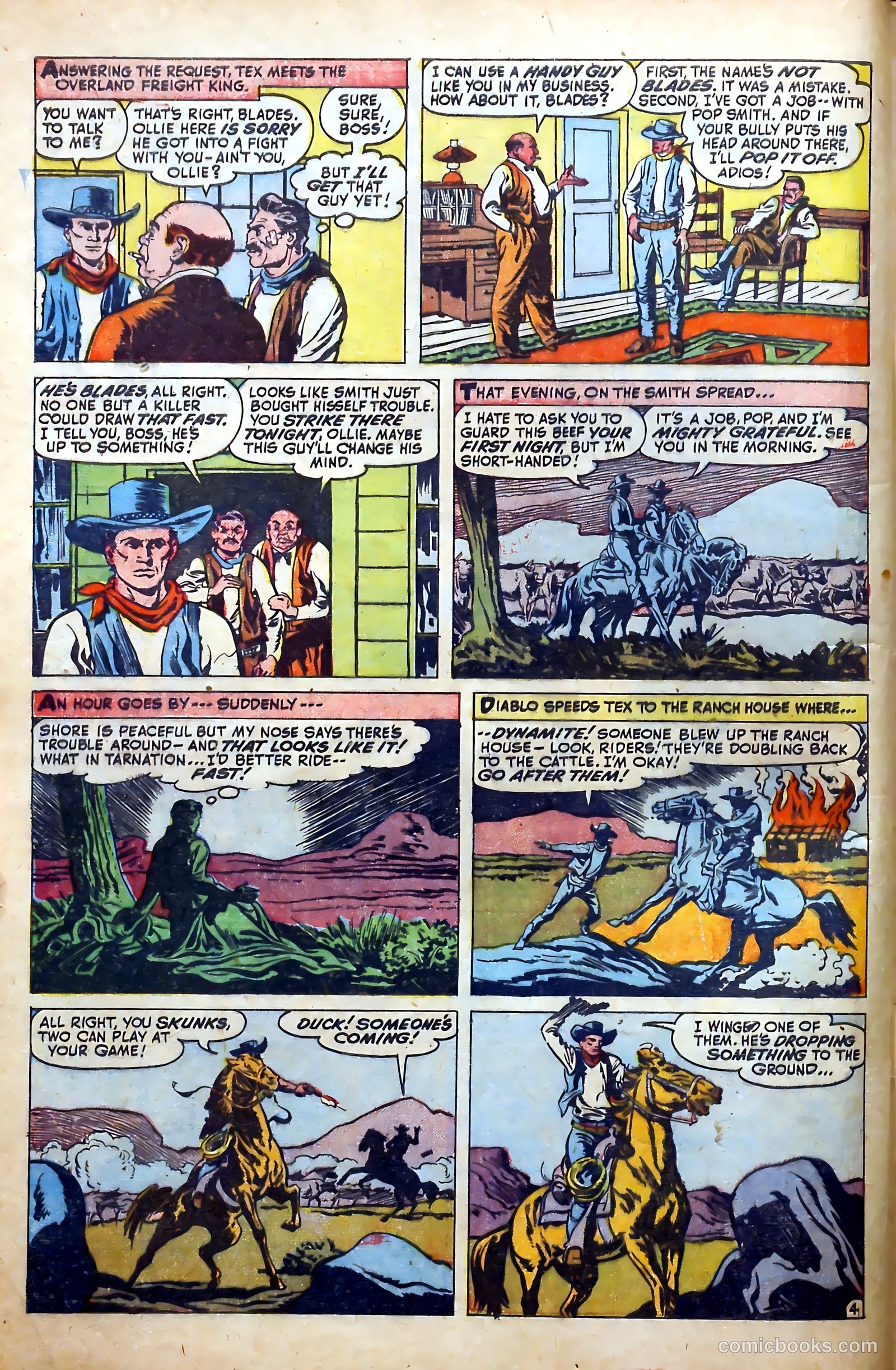Western Frontier #3 (1951) — page 6 of 36