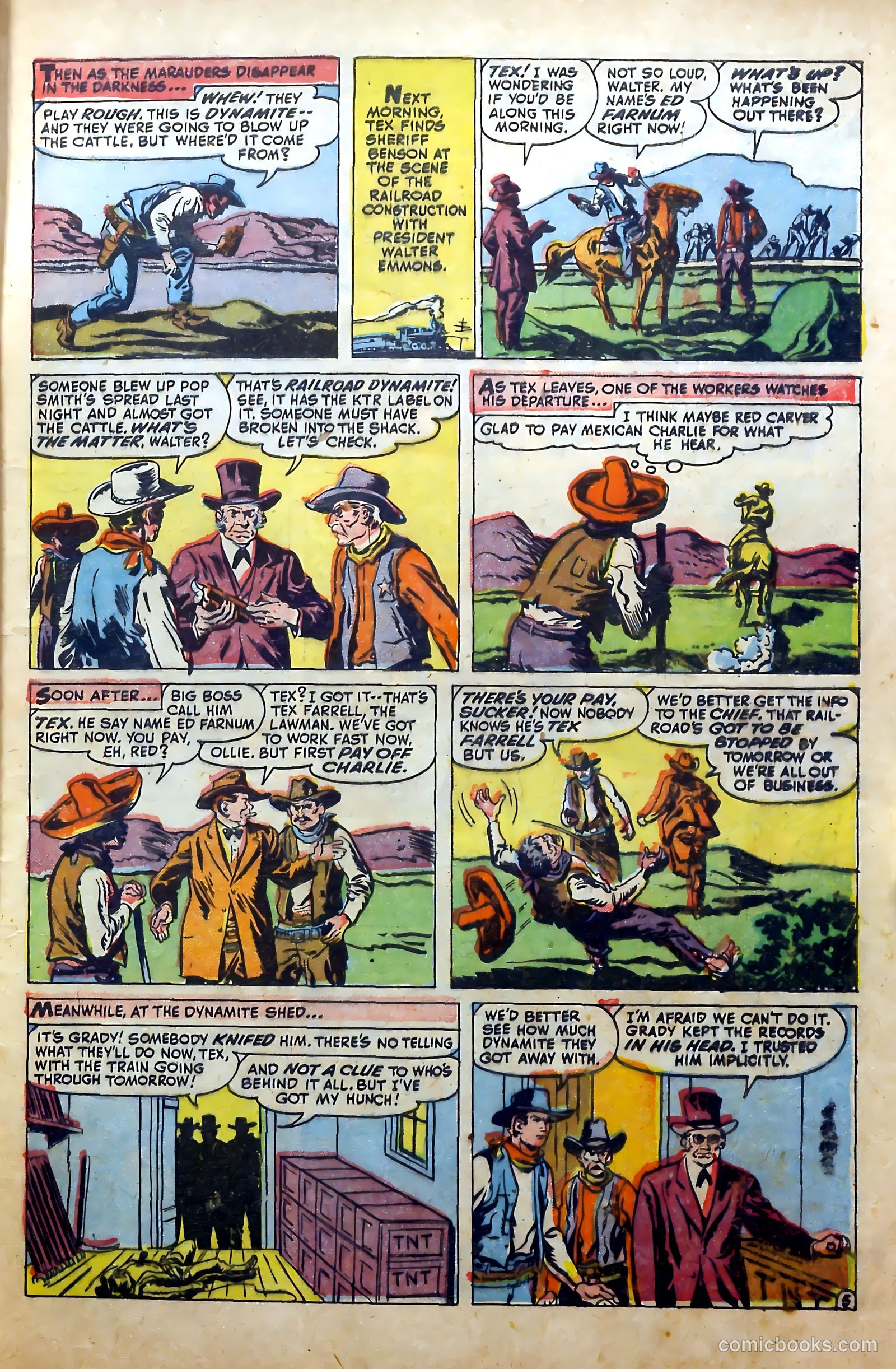 Western Frontier #3 (1951) — page 7 of 36