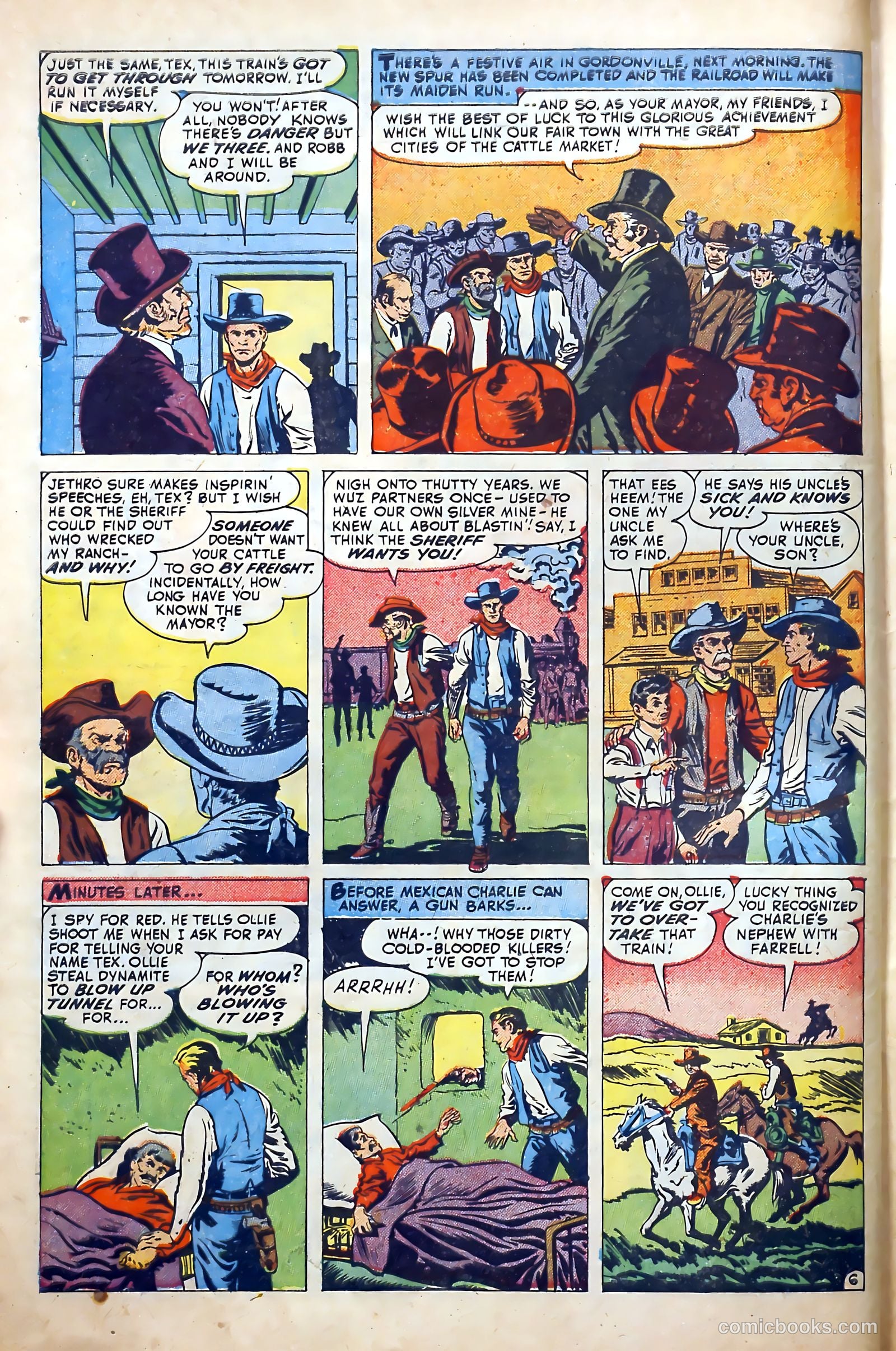 Western Frontier #3 (1951) — page 8 of 36