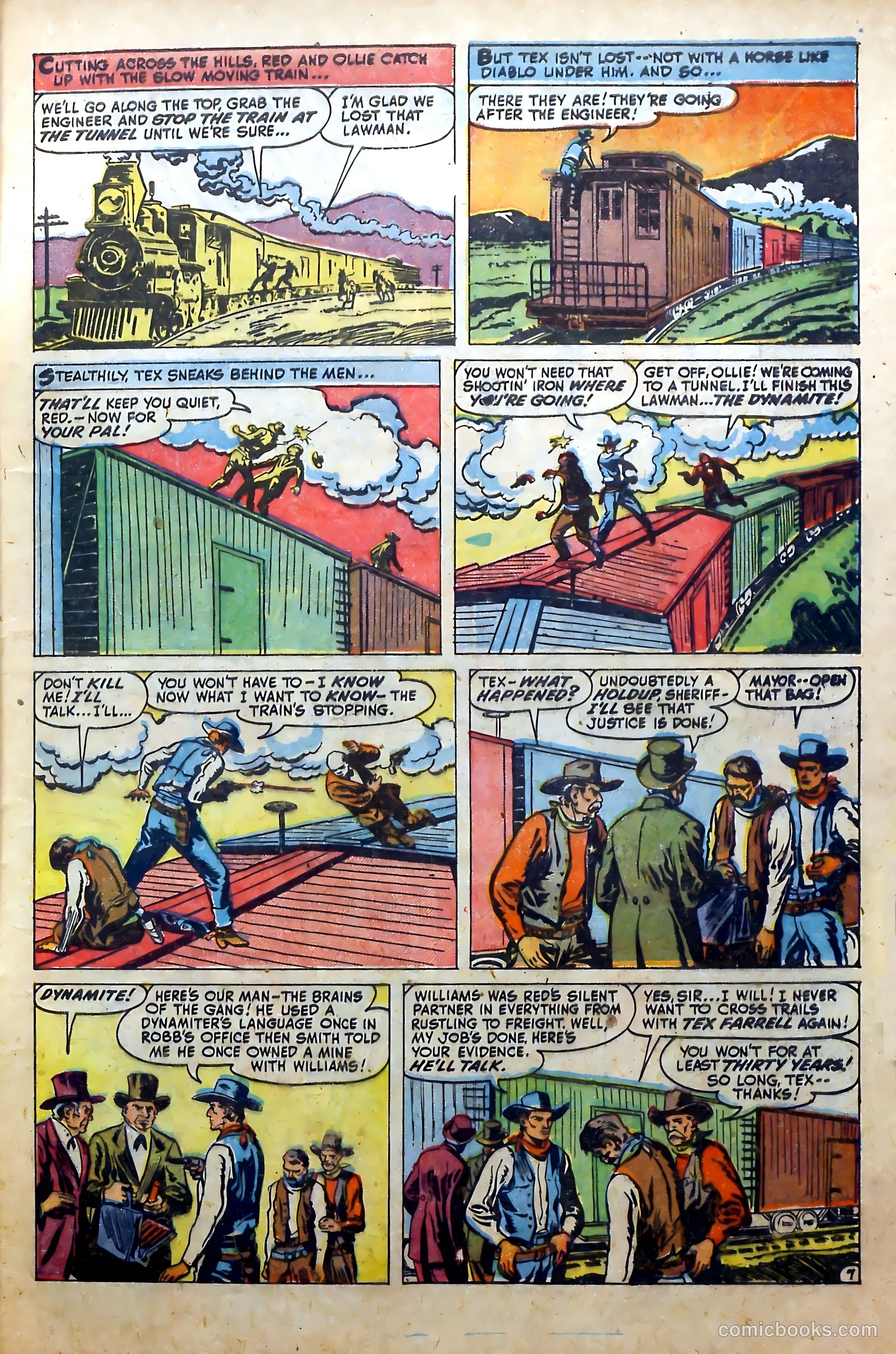 Western Frontier #3 (1951) — page 9 of 36