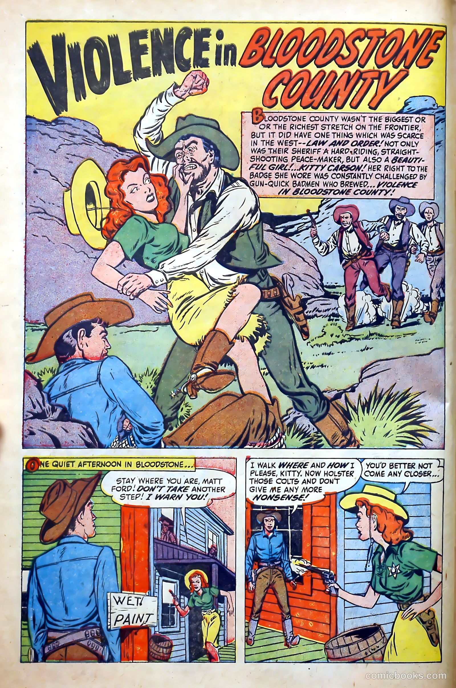 Western Frontier #3 (1951) — page 10 of 36