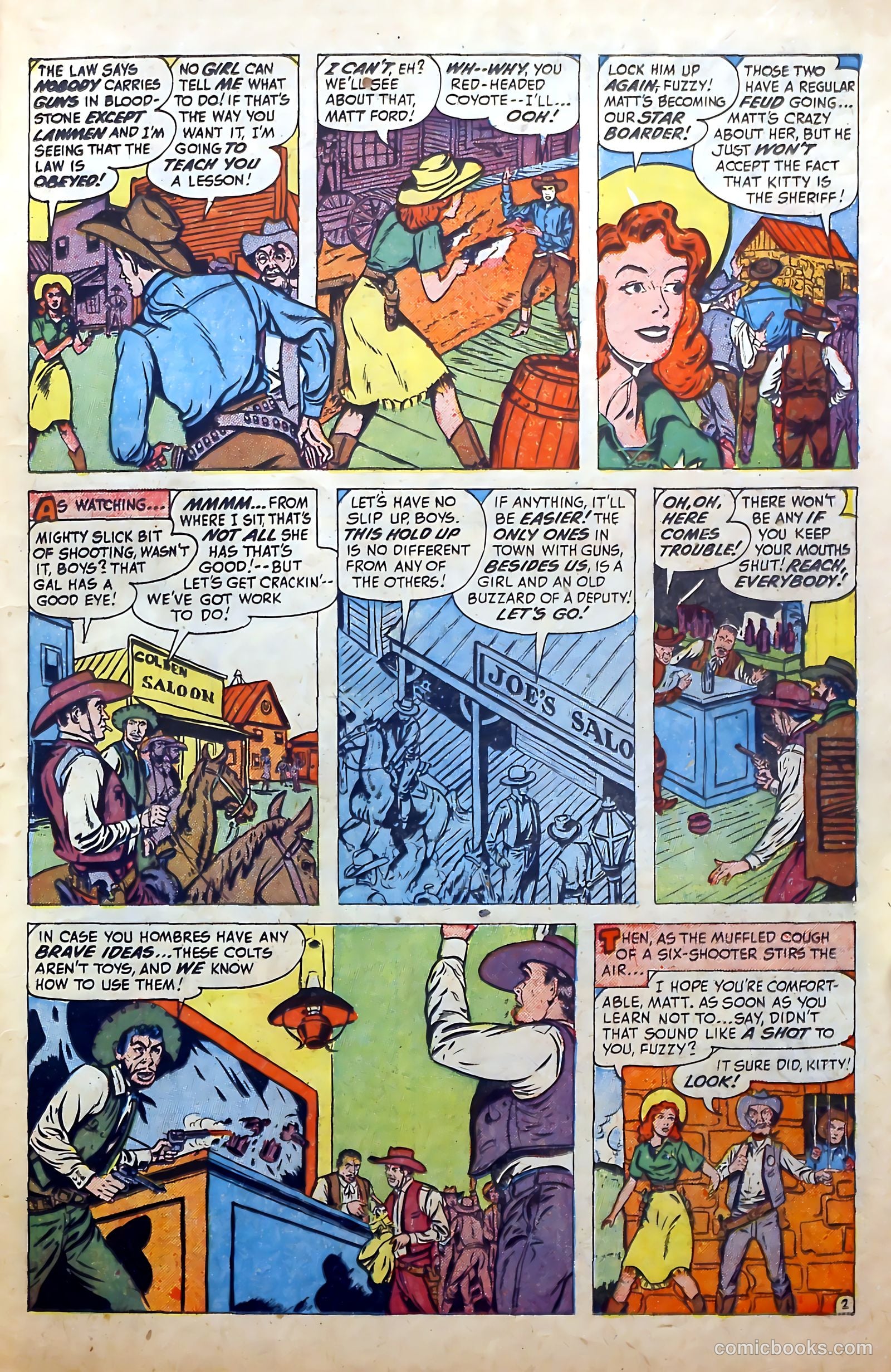 Western Frontier #3 (1951) — page 11 of 36