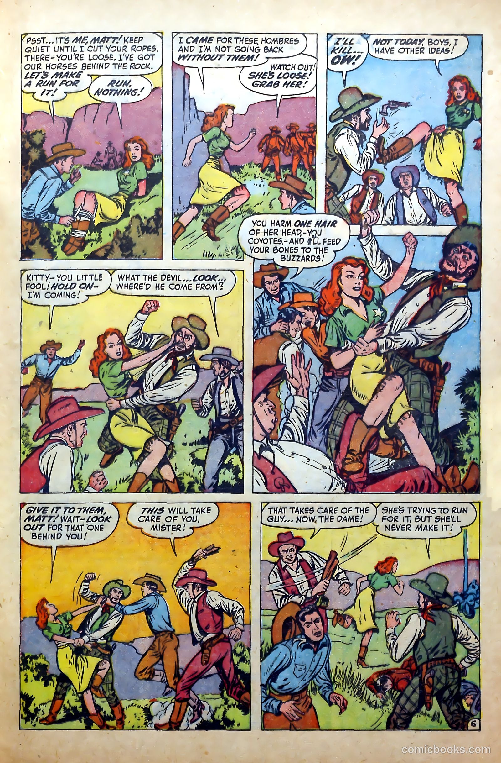 Western Frontier #3 (1951) — page 15 of 36