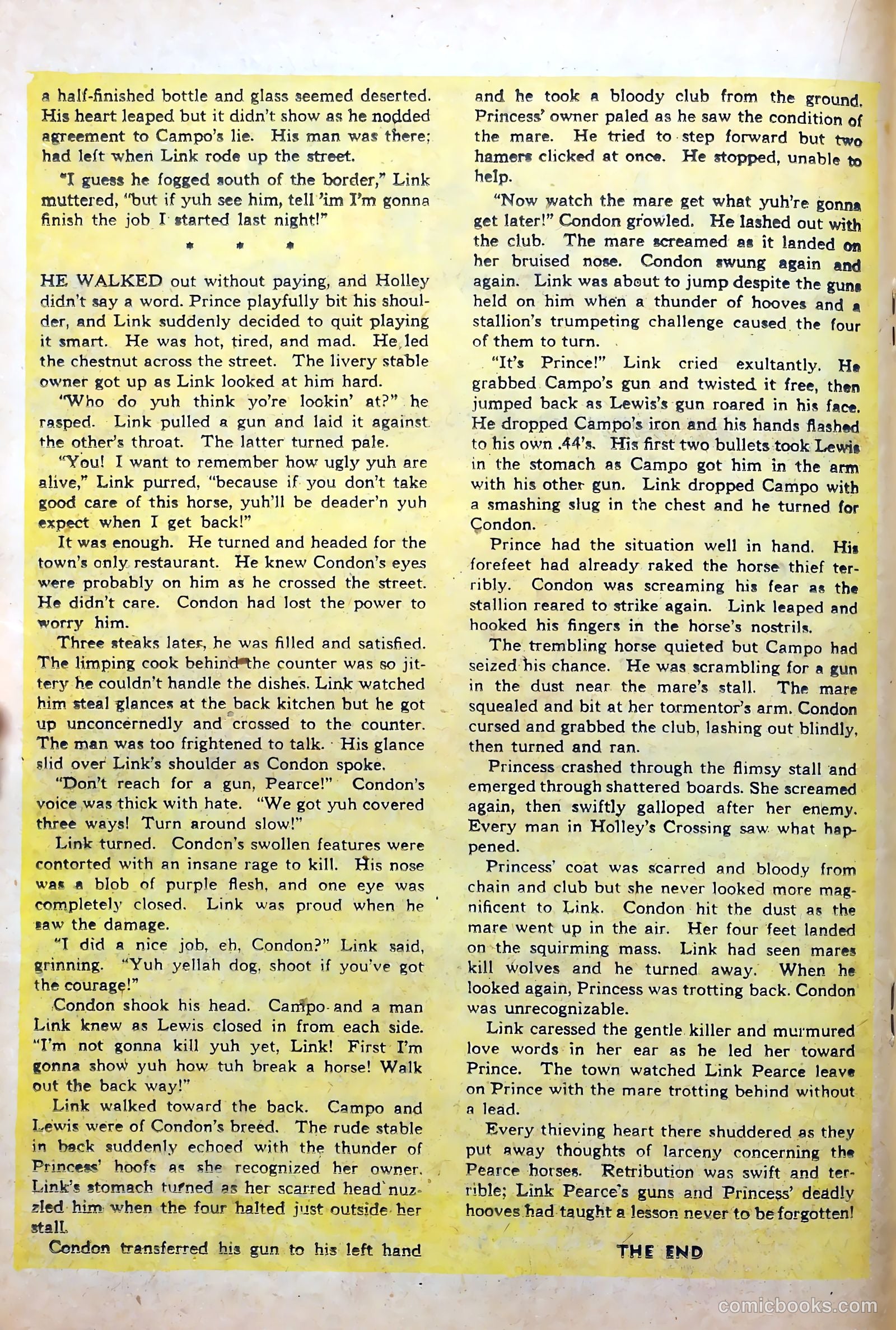 Western Frontier #3 (1951) — page 18 of 36