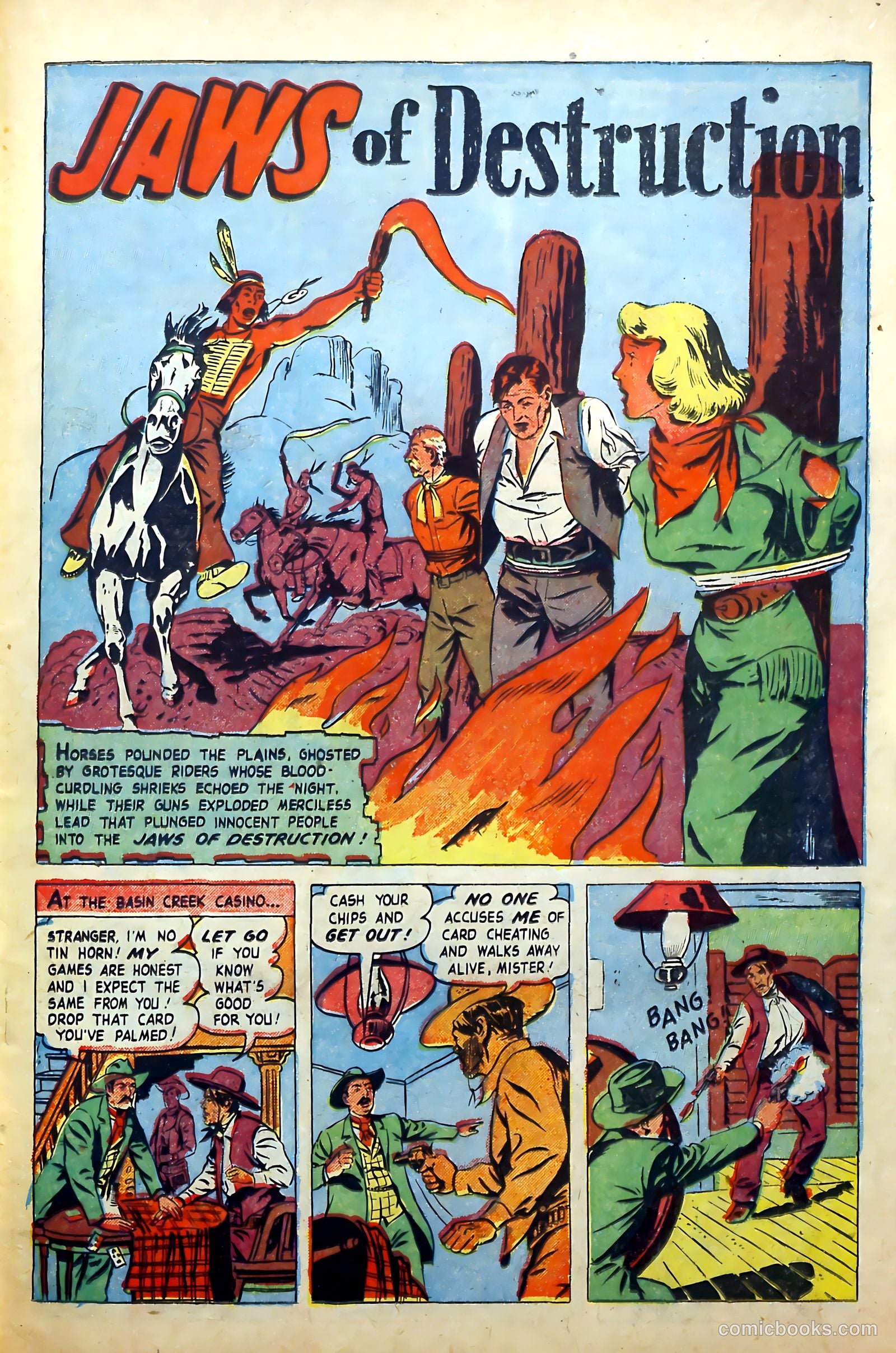 Western Frontier #3 (1951) — page 19 of 36