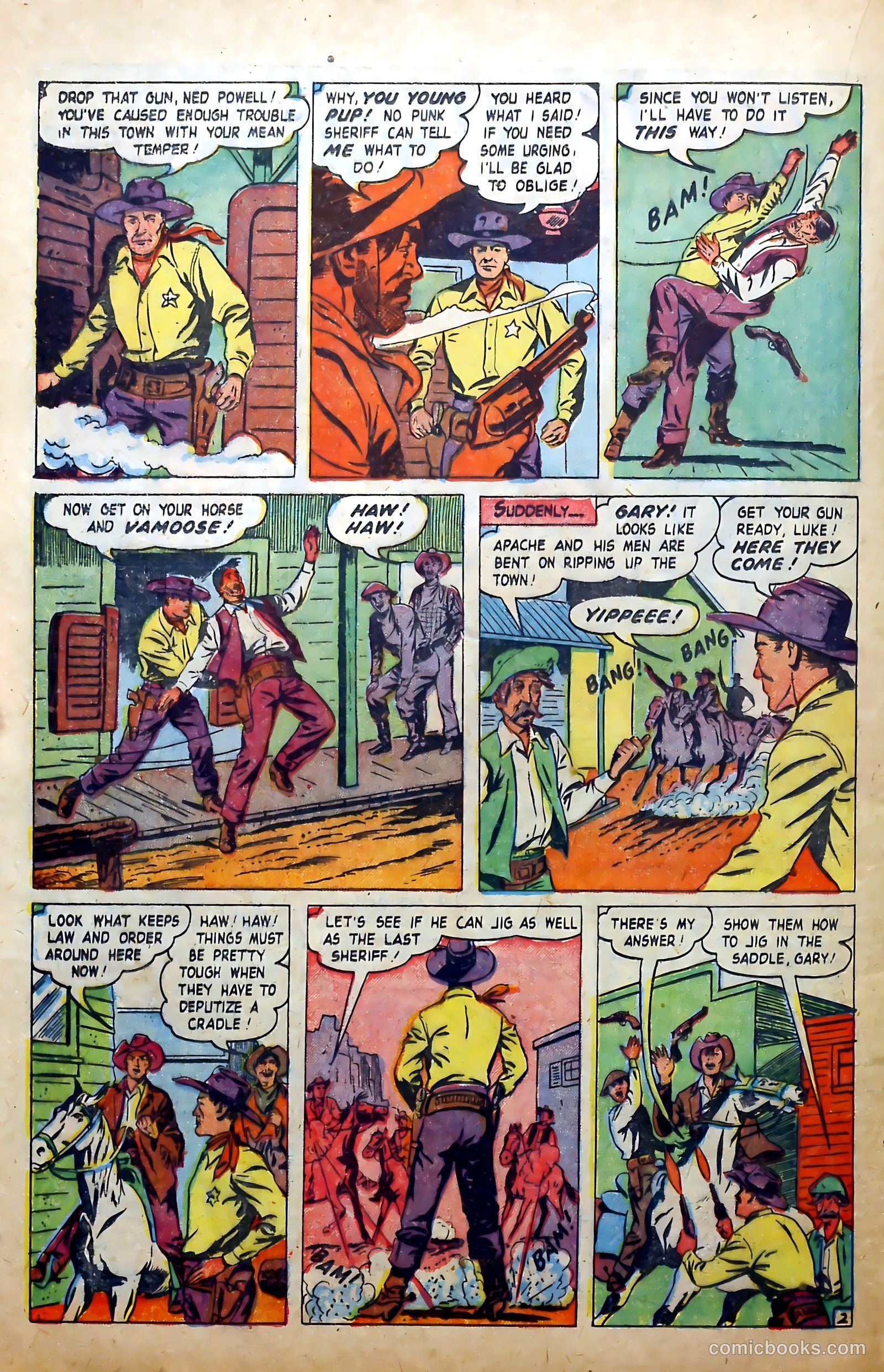 Western Frontier #3 (1951) — page 20 of 36