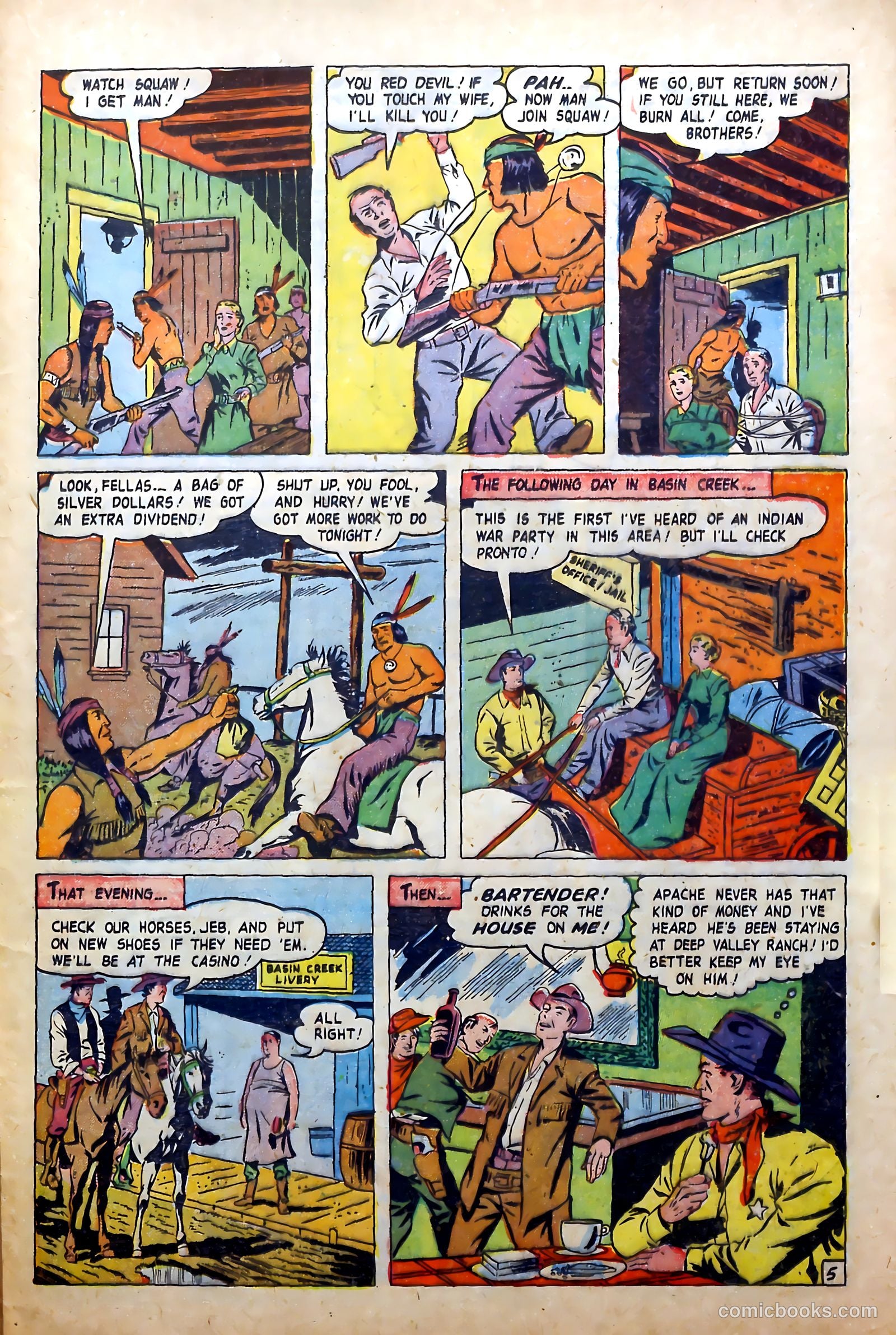 Western Frontier #3 (1951) — page 23 of 36