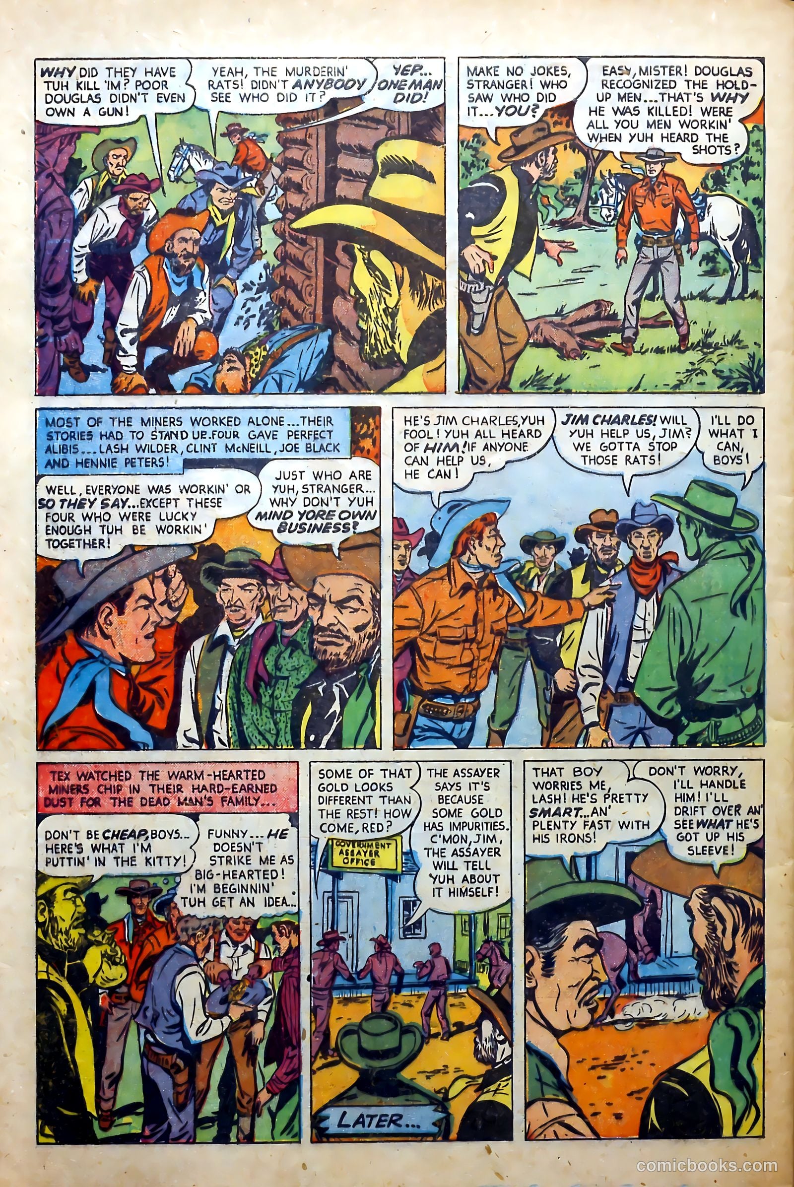 Western Frontier #3 (1951) — page 28 of 36
