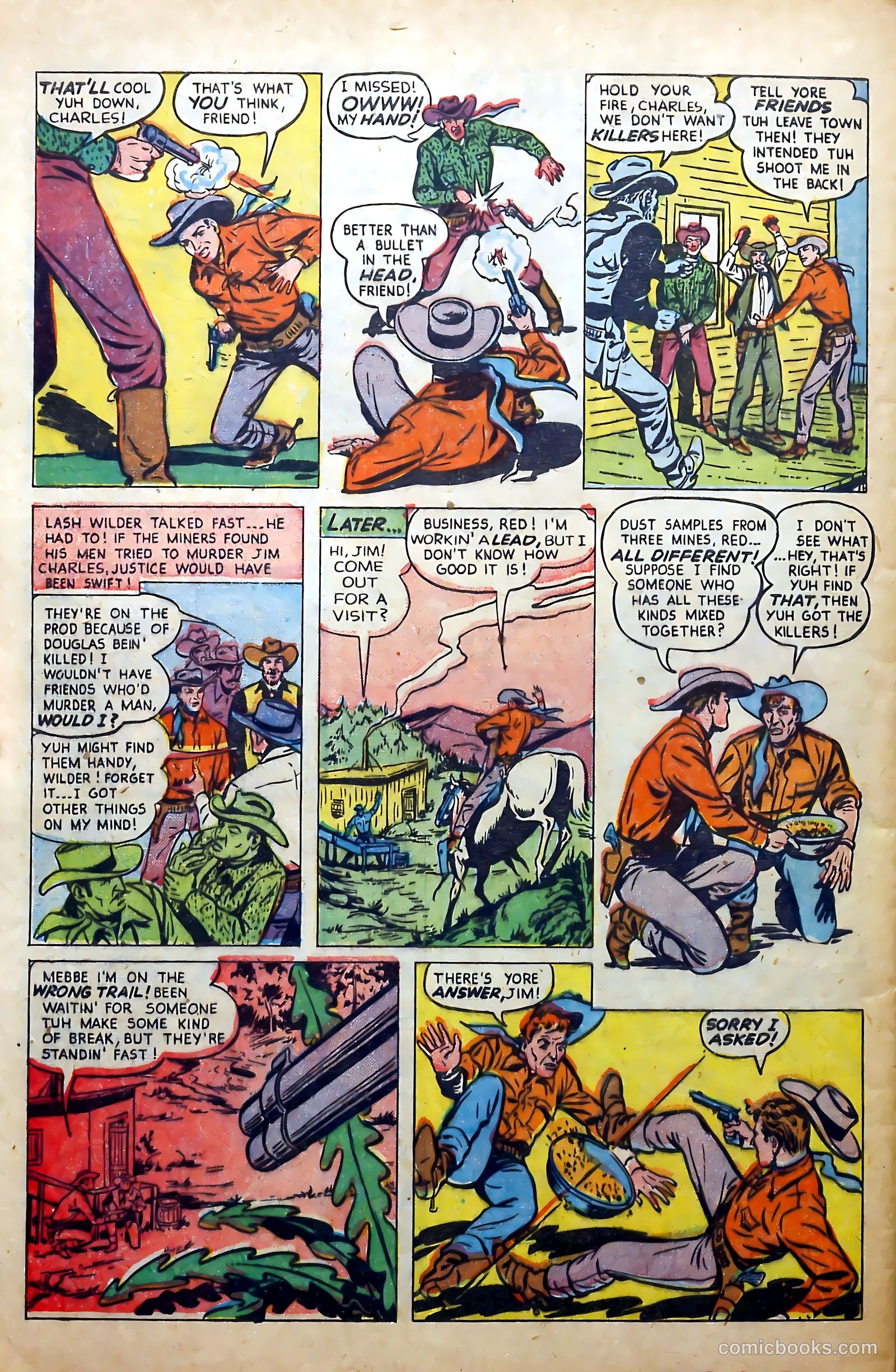 Western Frontier #3 (1951) — page 30 of 36