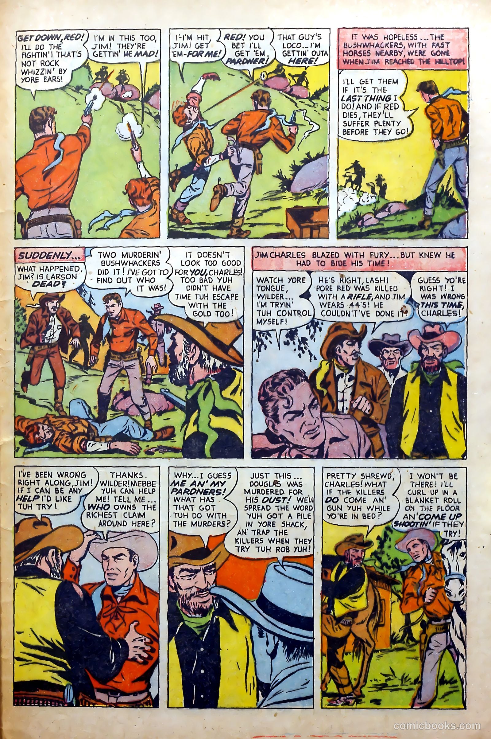 Western Frontier #3 (1951) — page 31 of 36
