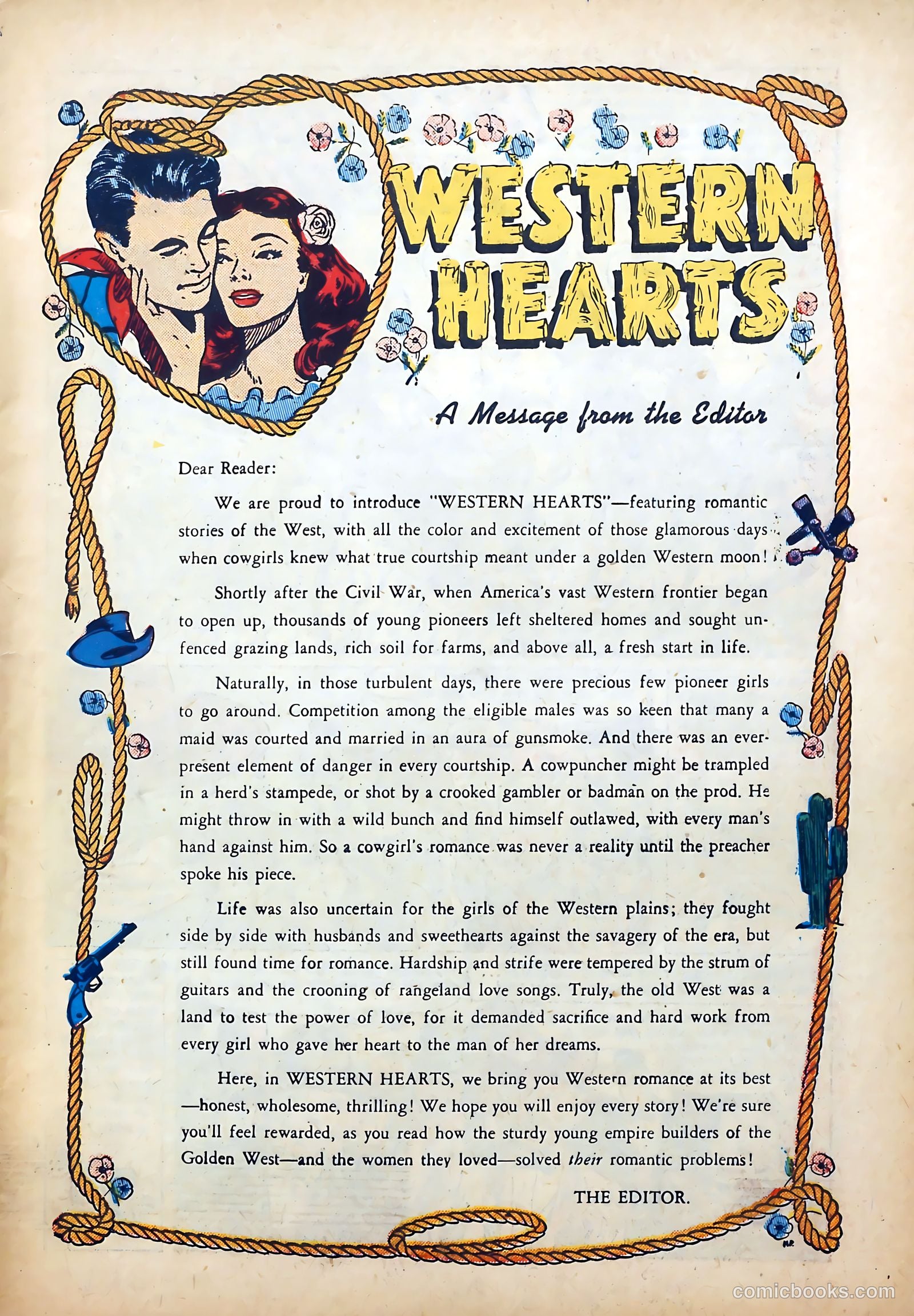 Western Hearts #1 (1949) — page 3 of 36