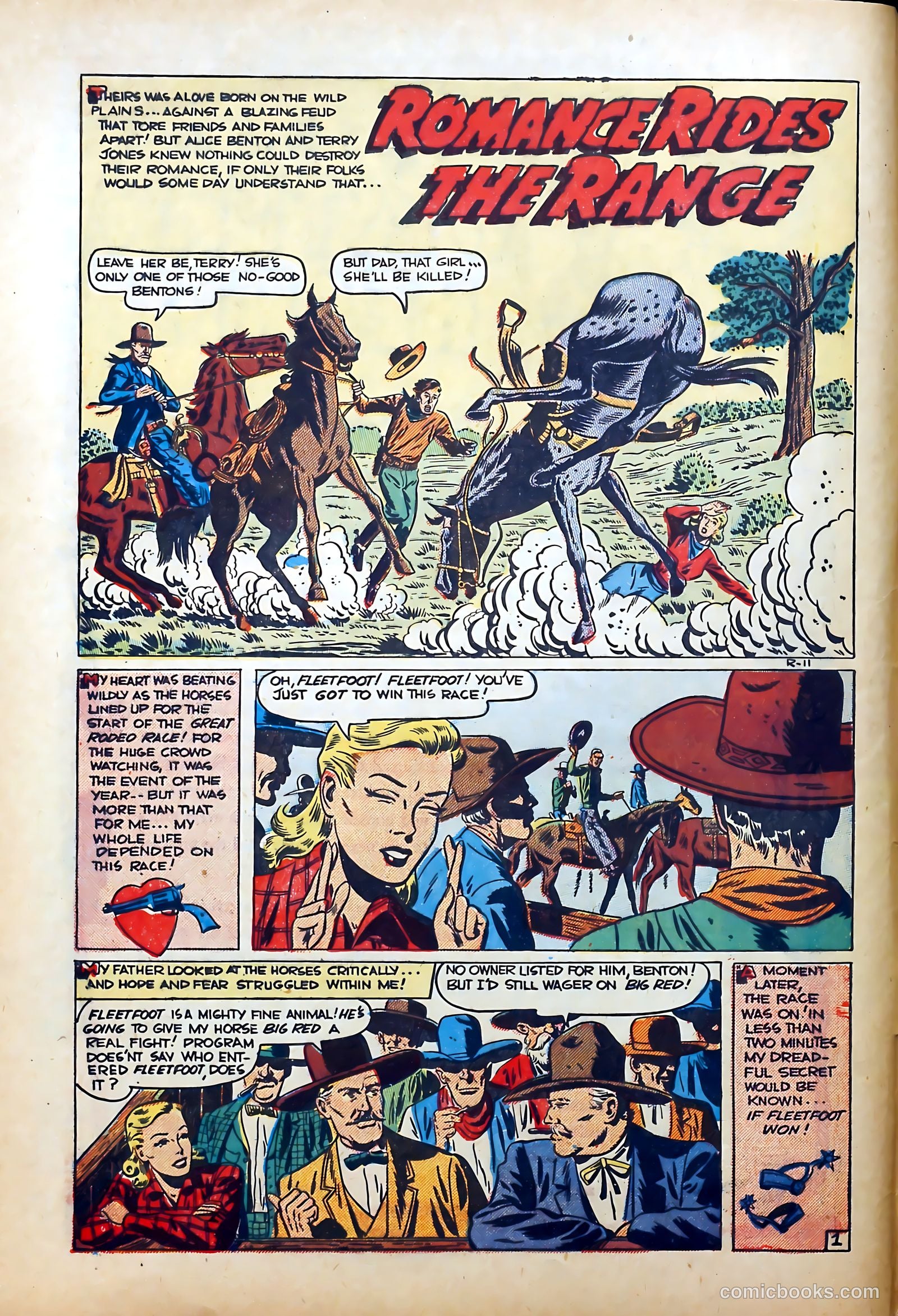 Western Hearts #1 (1949) — page 4 of 36