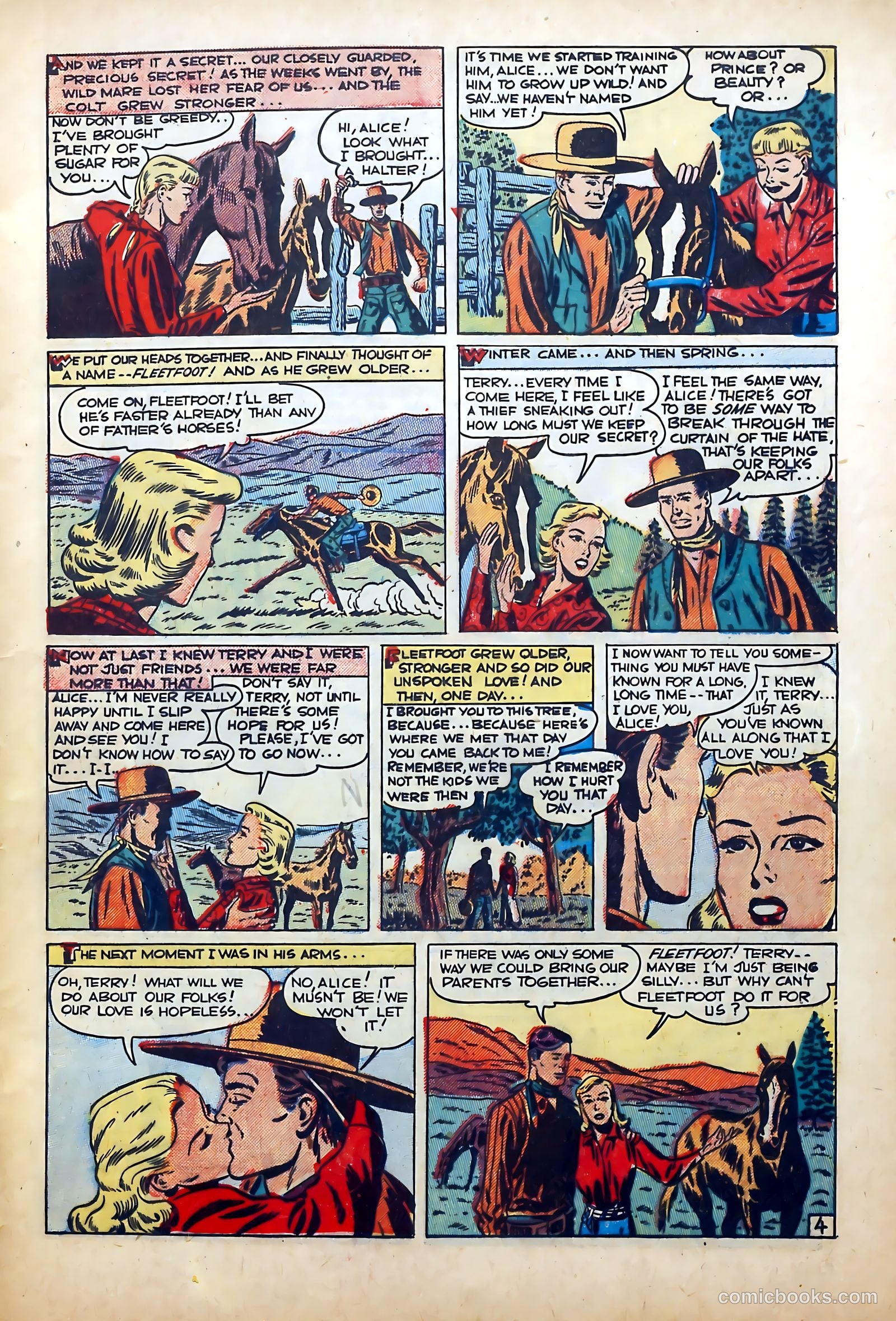 Western Hearts #1 (1949) — page 7 of 36