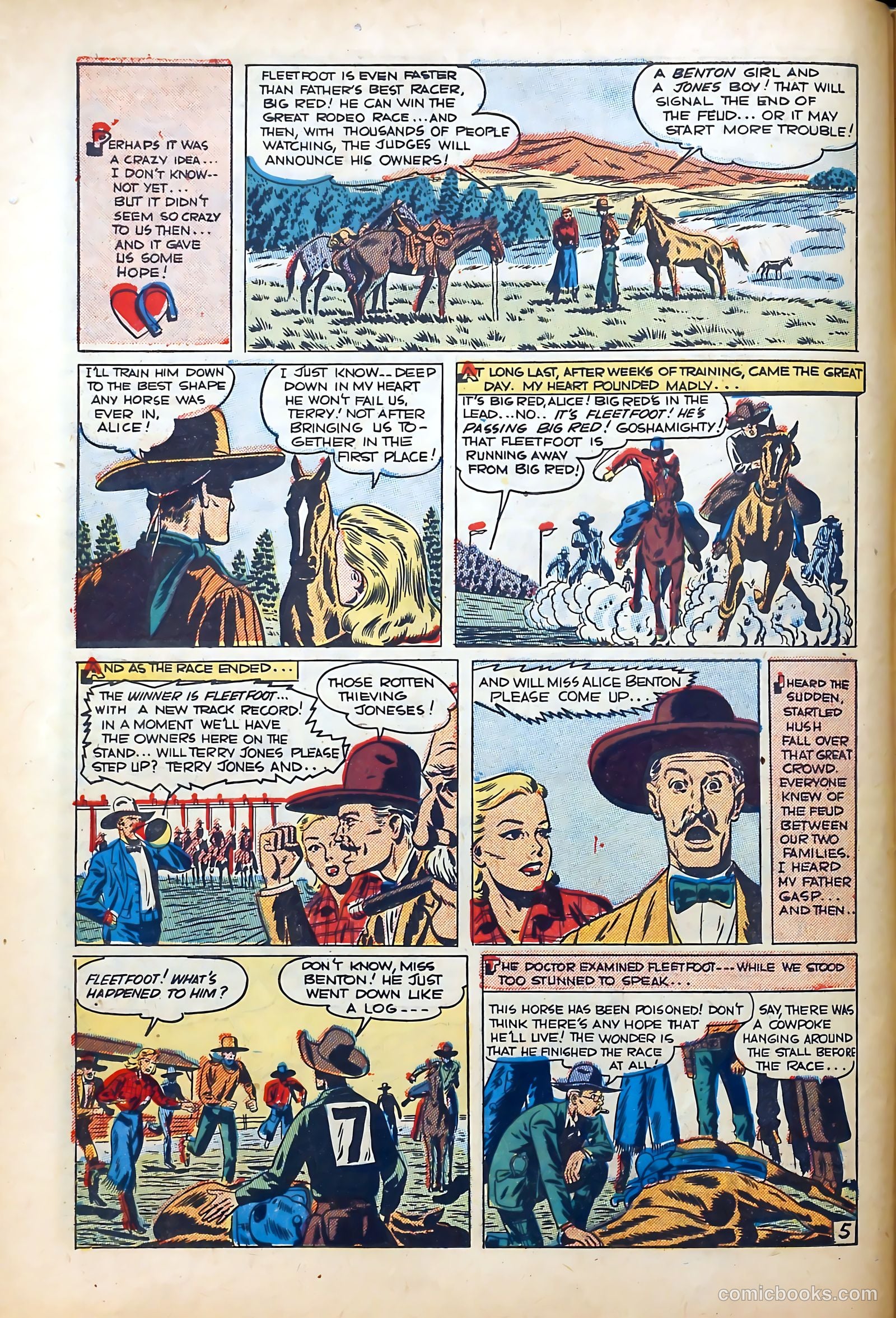 Western Hearts #1 (1949) — page 8 of 36