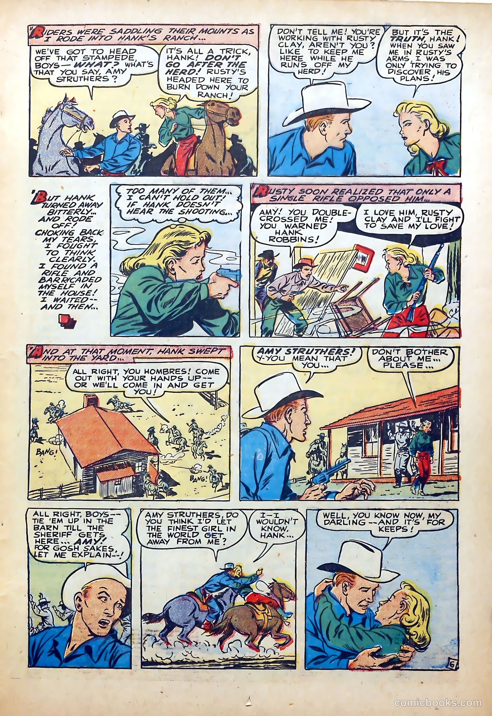 Western Hearts #1 (1949) — page 17 of 36