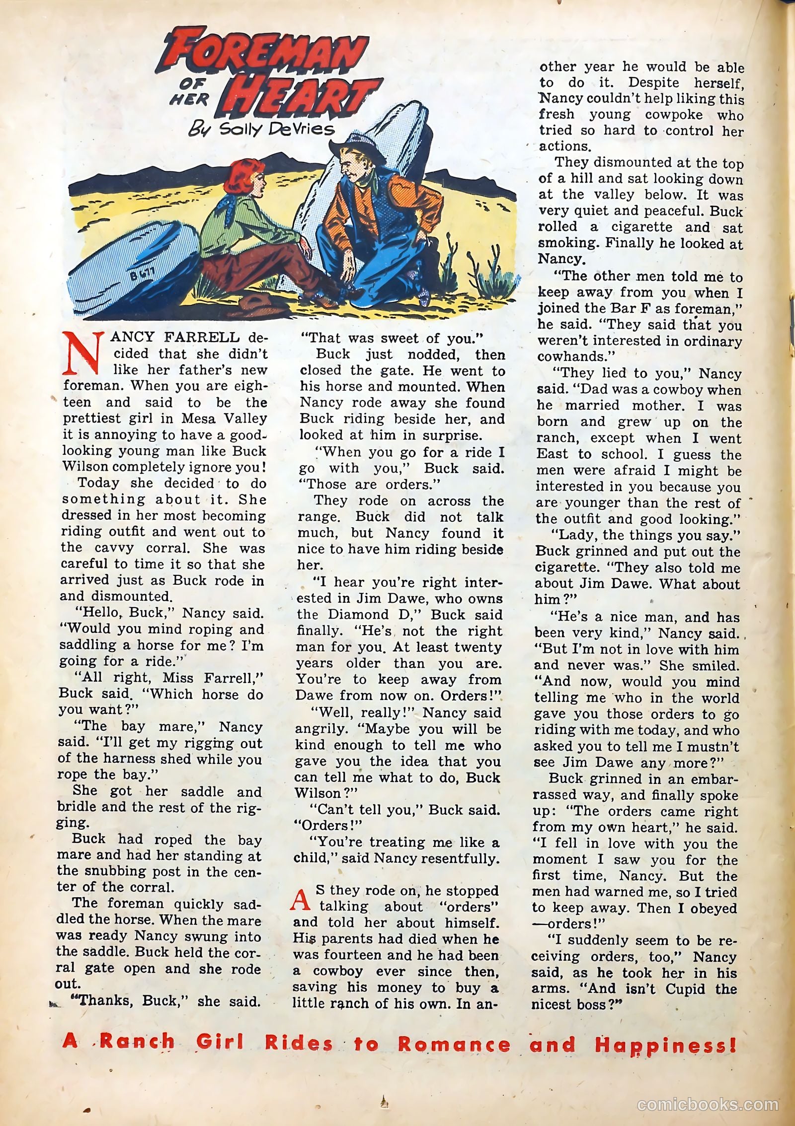 Western Hearts #1 (1949) — page 18 of 36