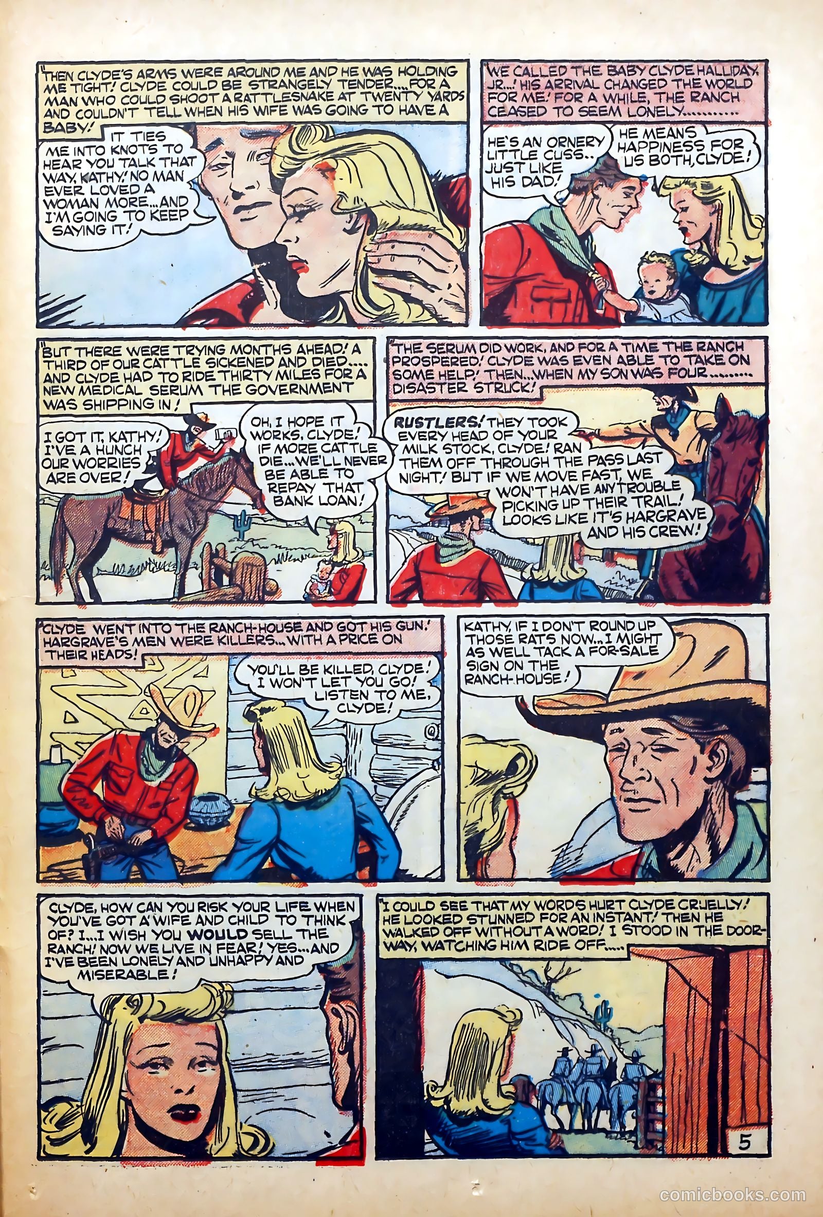 Western Hearts #1 (1949) — page 23 of 36