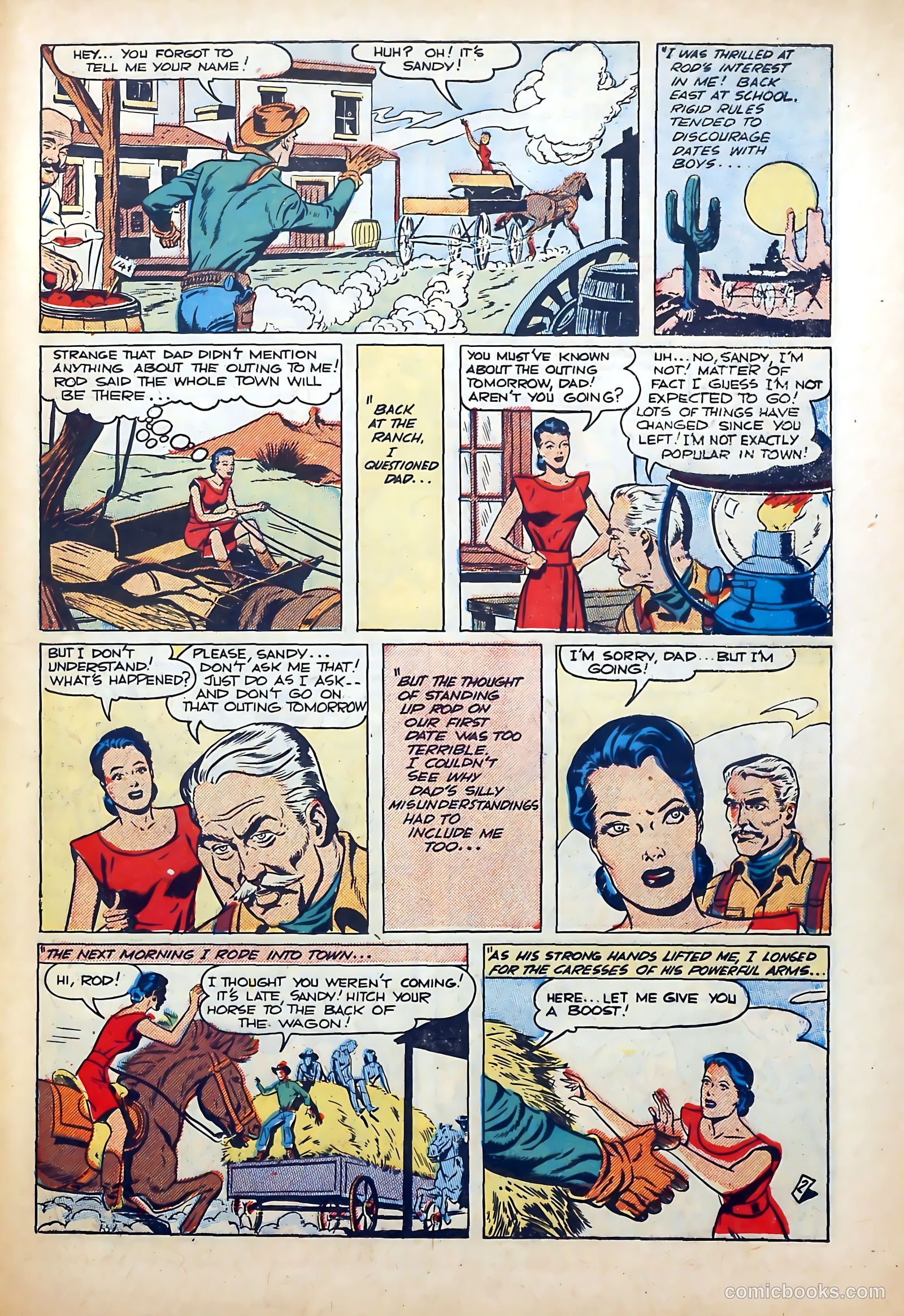 Western Hearts #1 (1949) — page 27 of 36