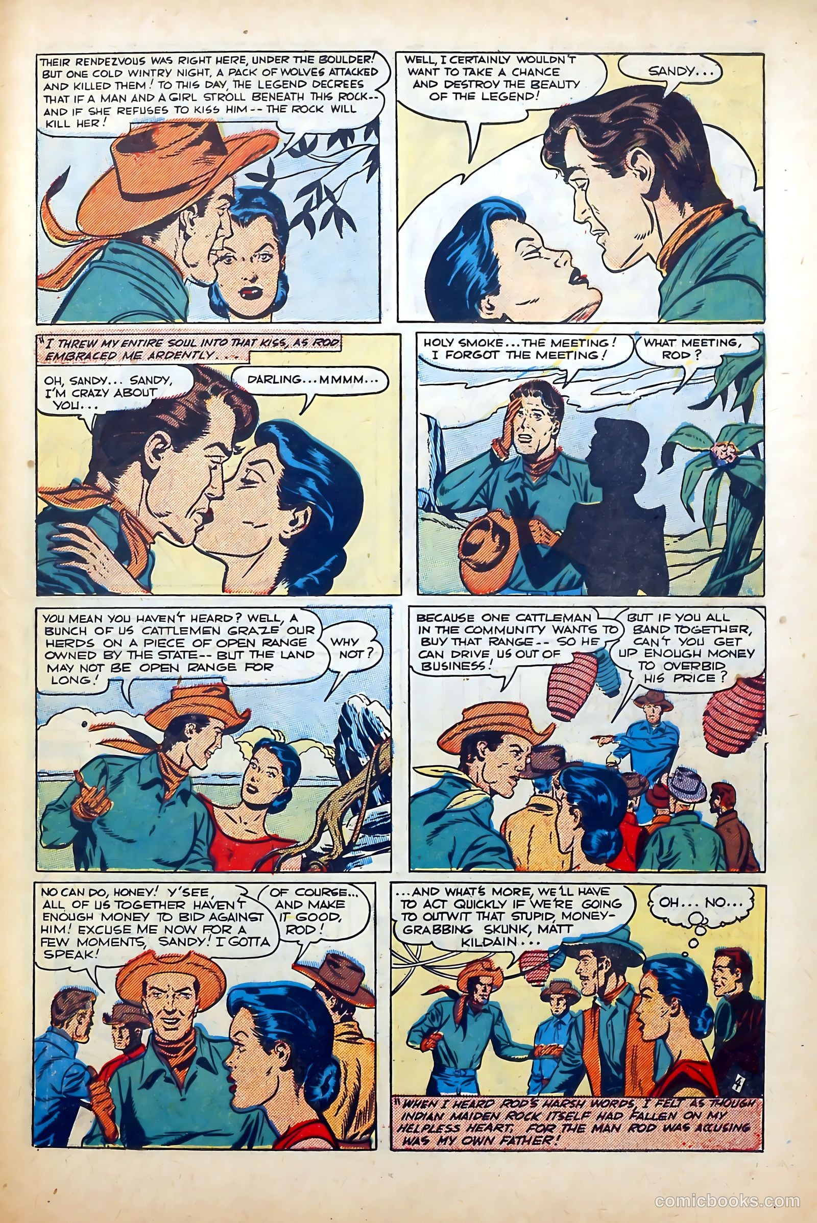 Western Hearts #1 (1949) — page 29 of 36