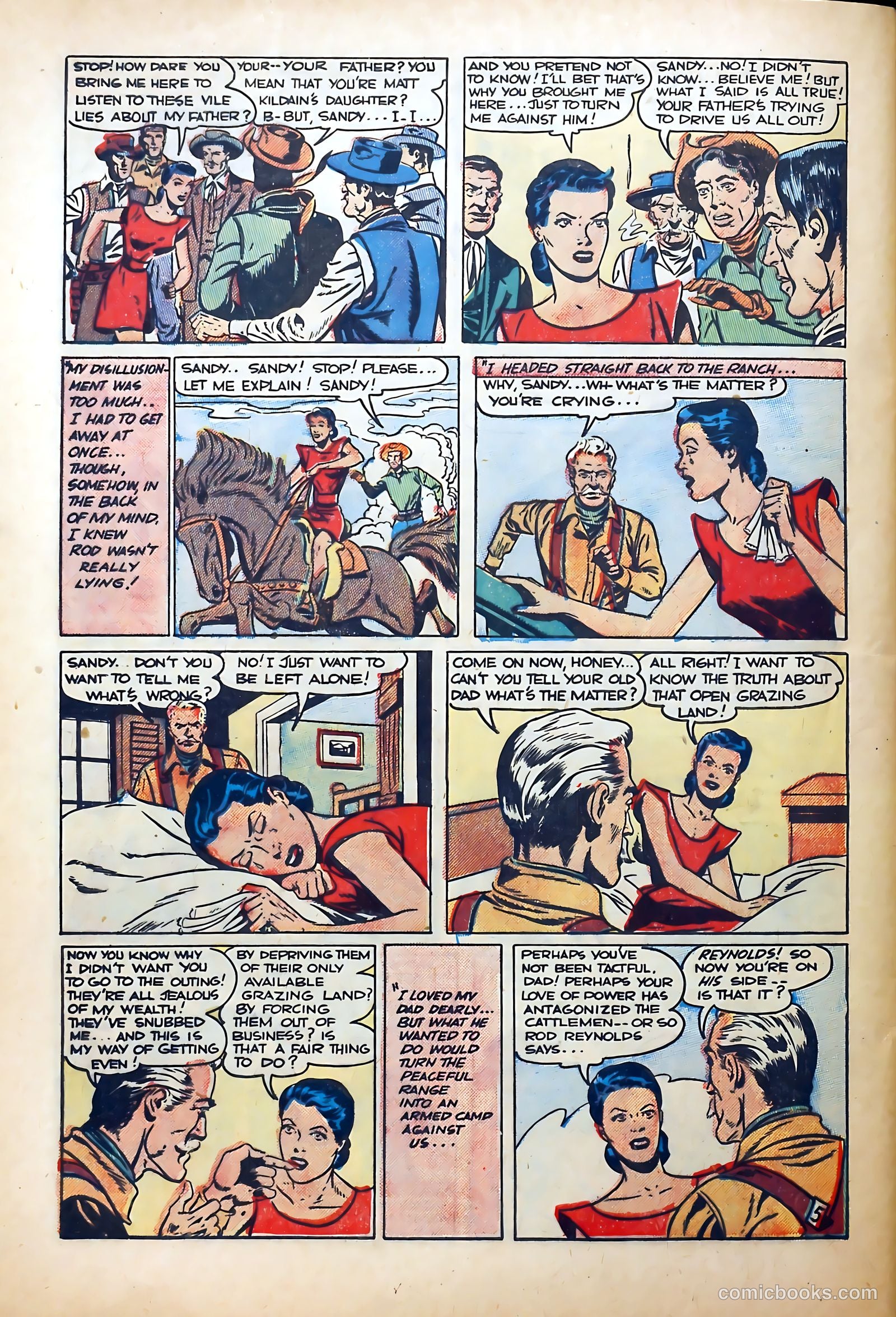 Western Hearts #1 (1949) — page 30 of 36