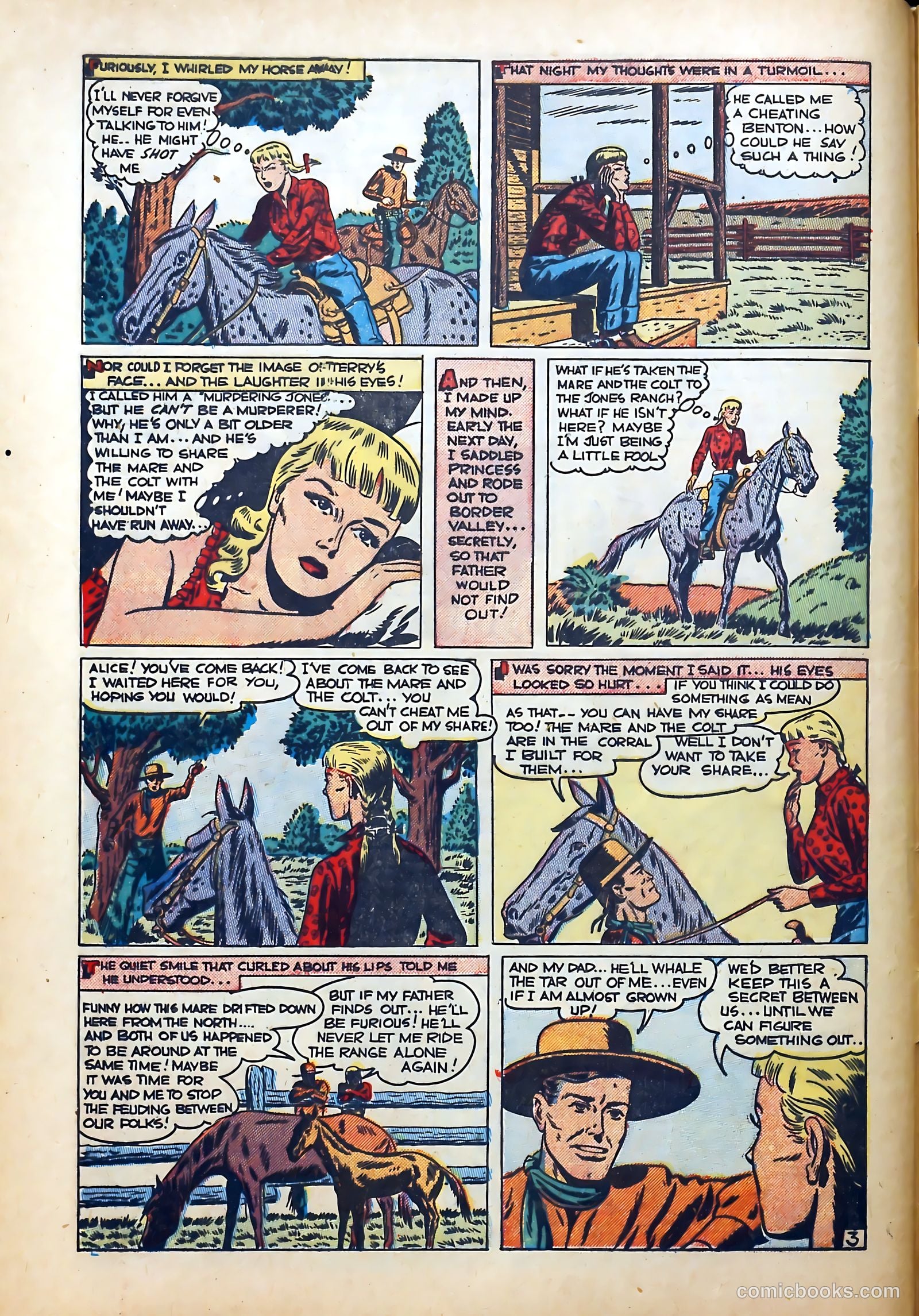 Western Hearts #1 (1949) — page 6 of 36