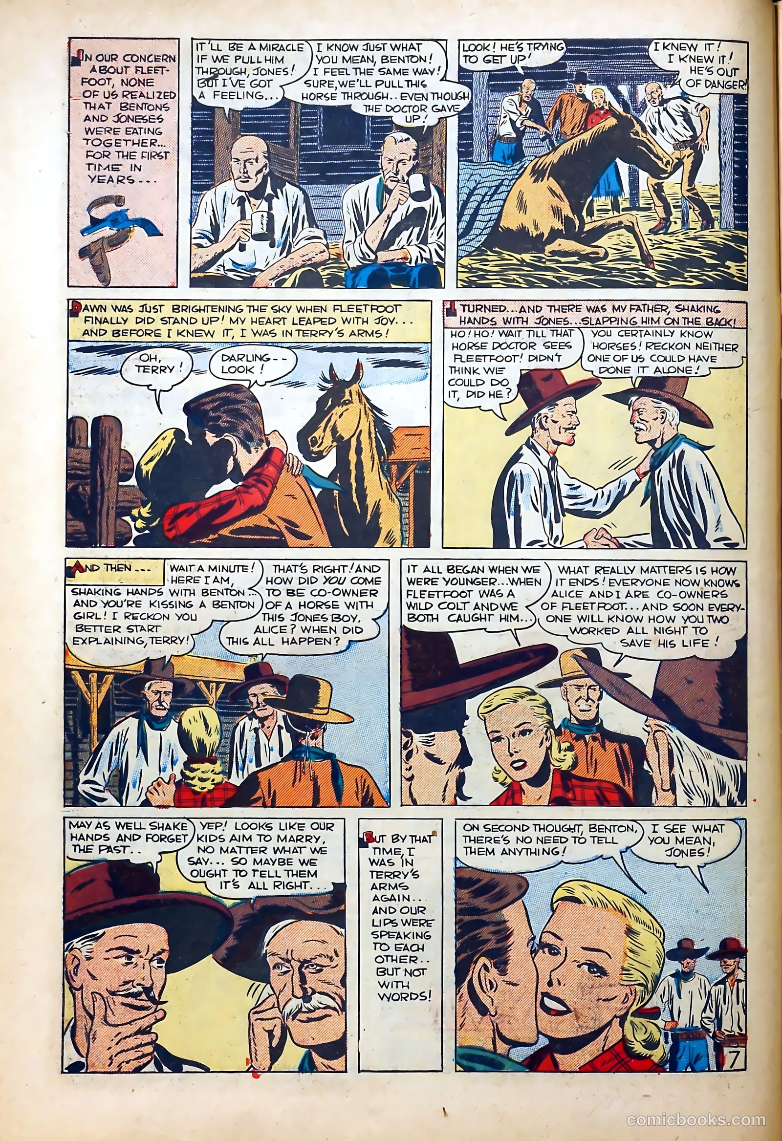 Western Hearts #1 (1949) — page 10 of 36