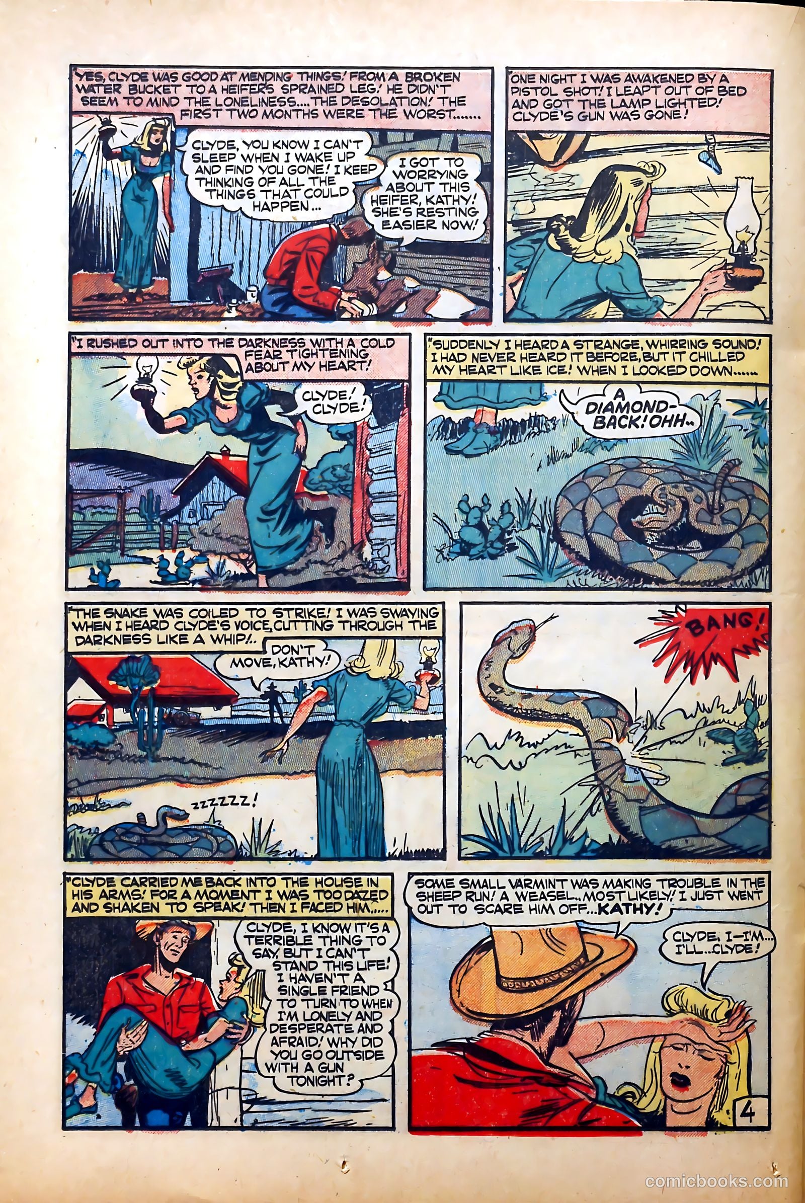 Western Hearts #1 (1949) — page 22 of 36