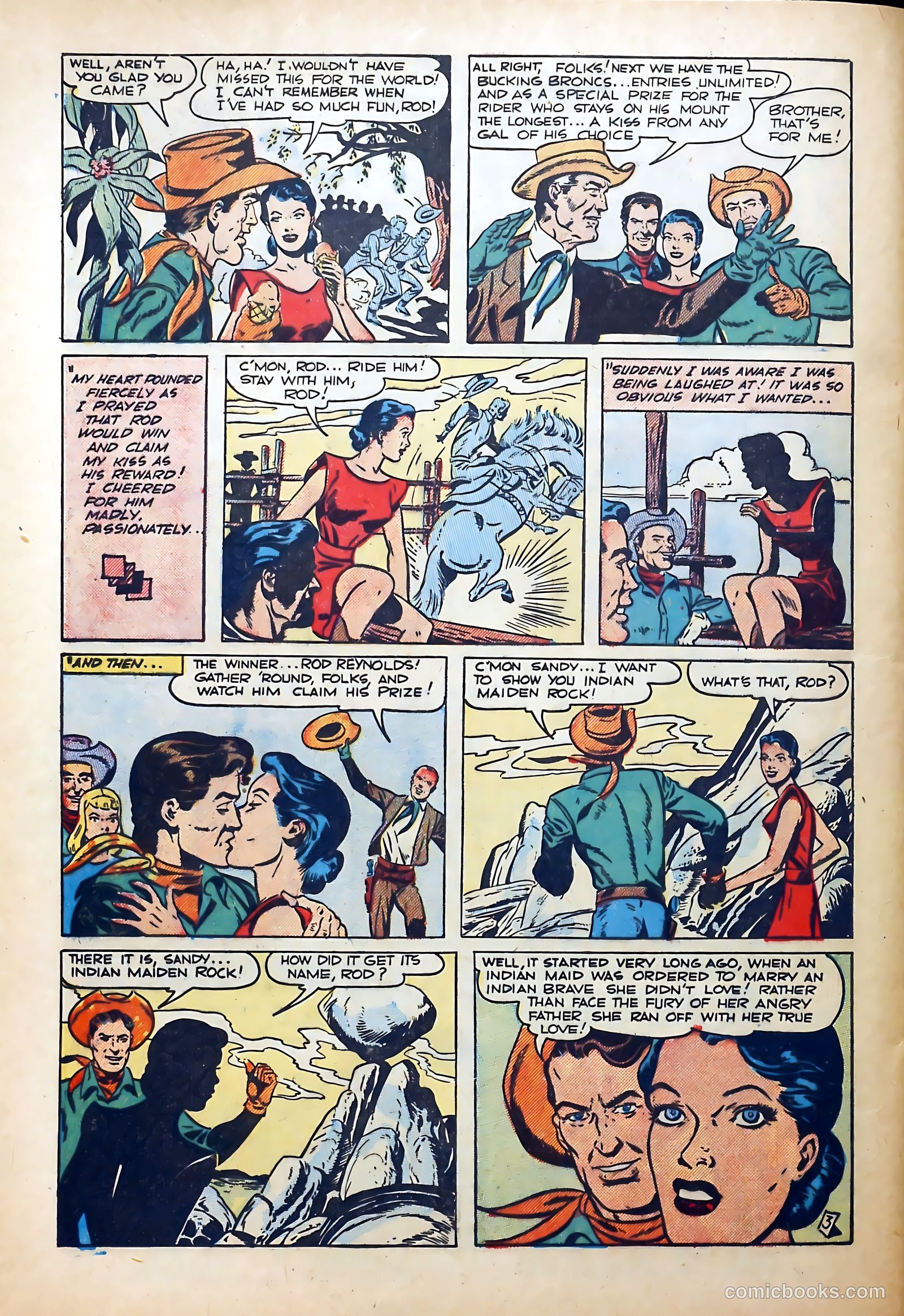 Western Hearts #1 (1949) — page 28 of 36