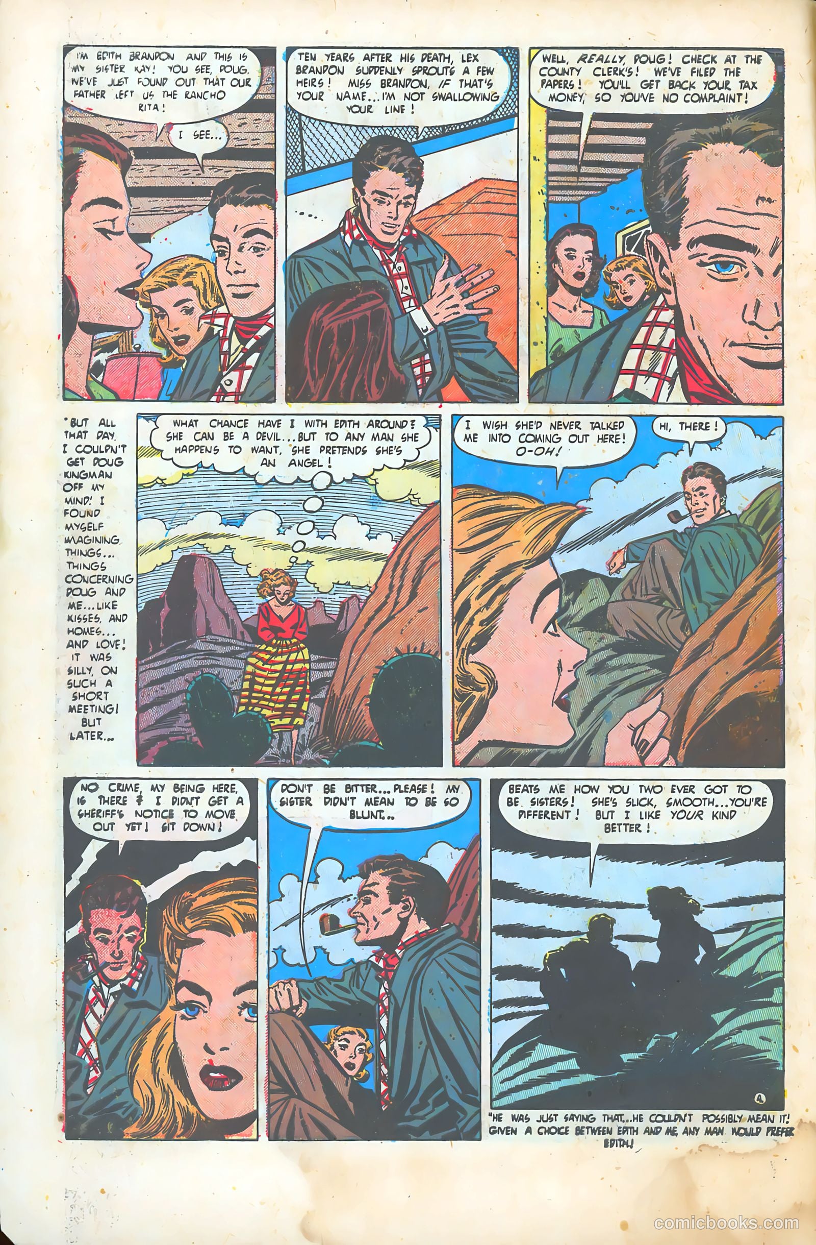 Western Hearts #10 (1952) — page 6 of 36