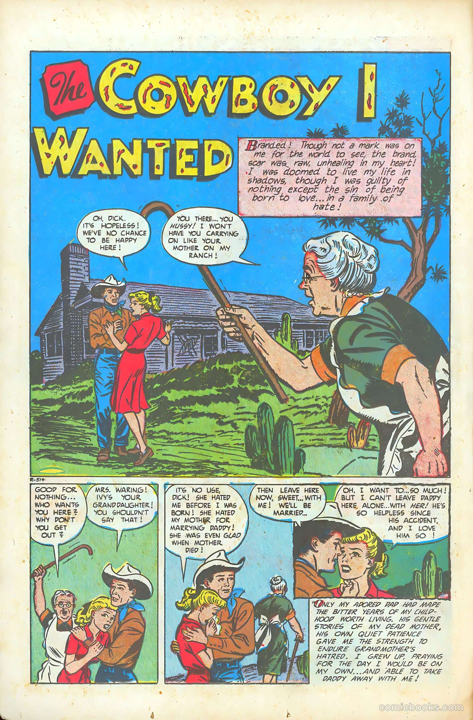 Western Hearts #10 (1952) — page 14 of 36