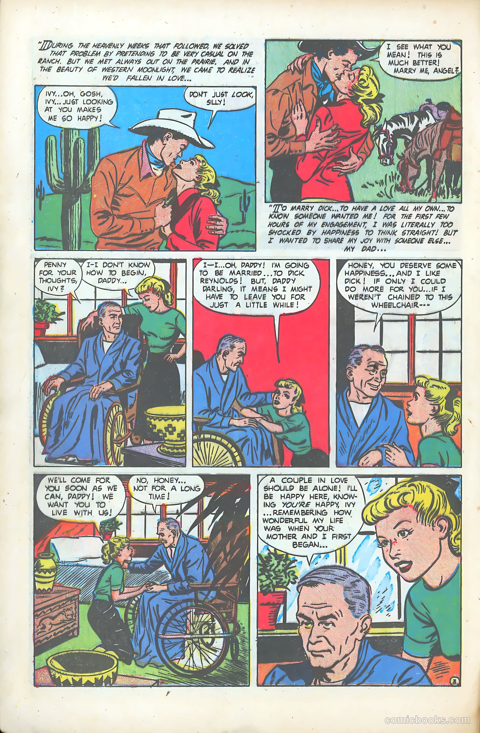 Western Hearts #10 (1952) — page 16 of 36