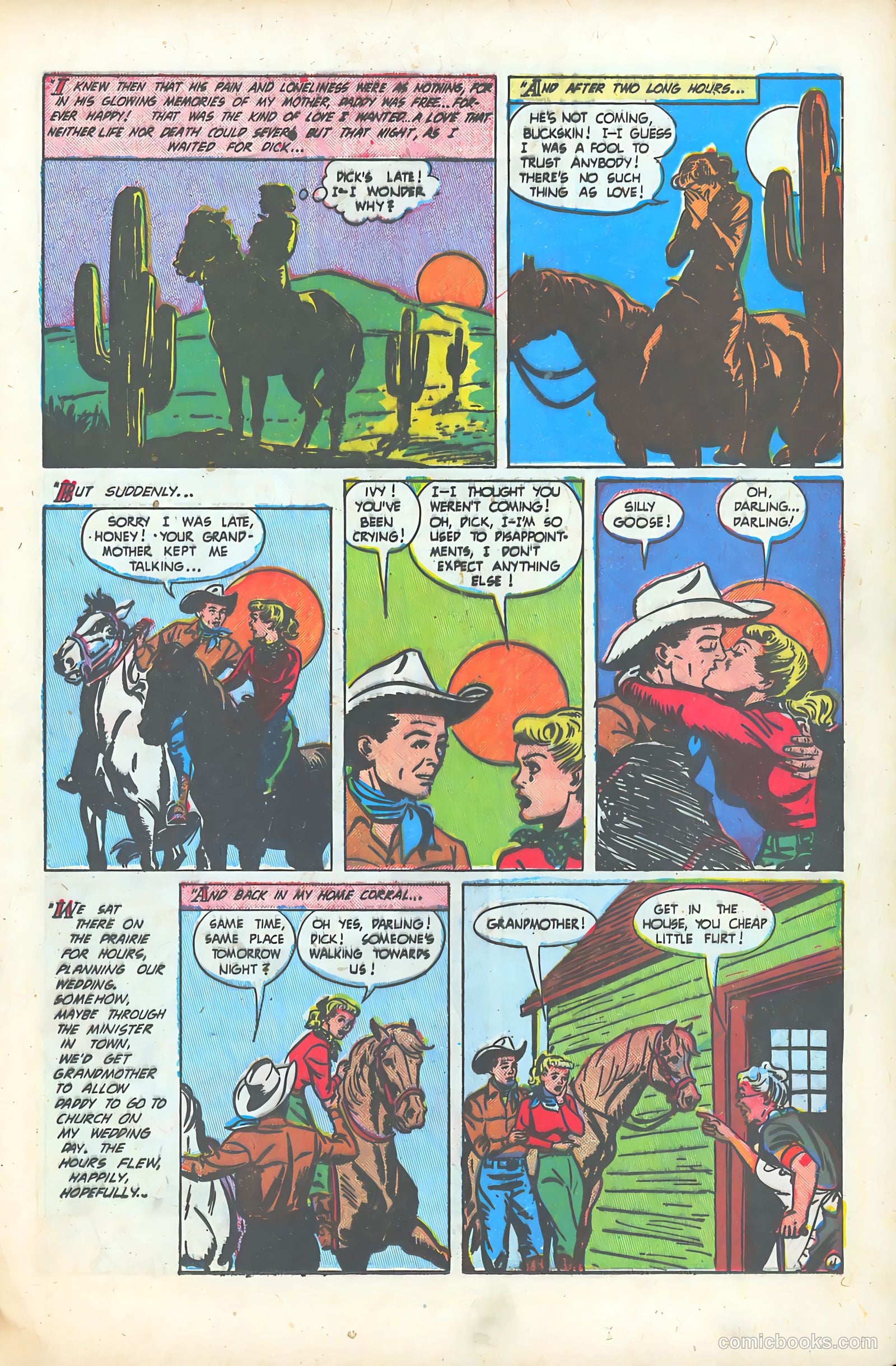 Western Hearts #10 (1952) — page 17 of 36