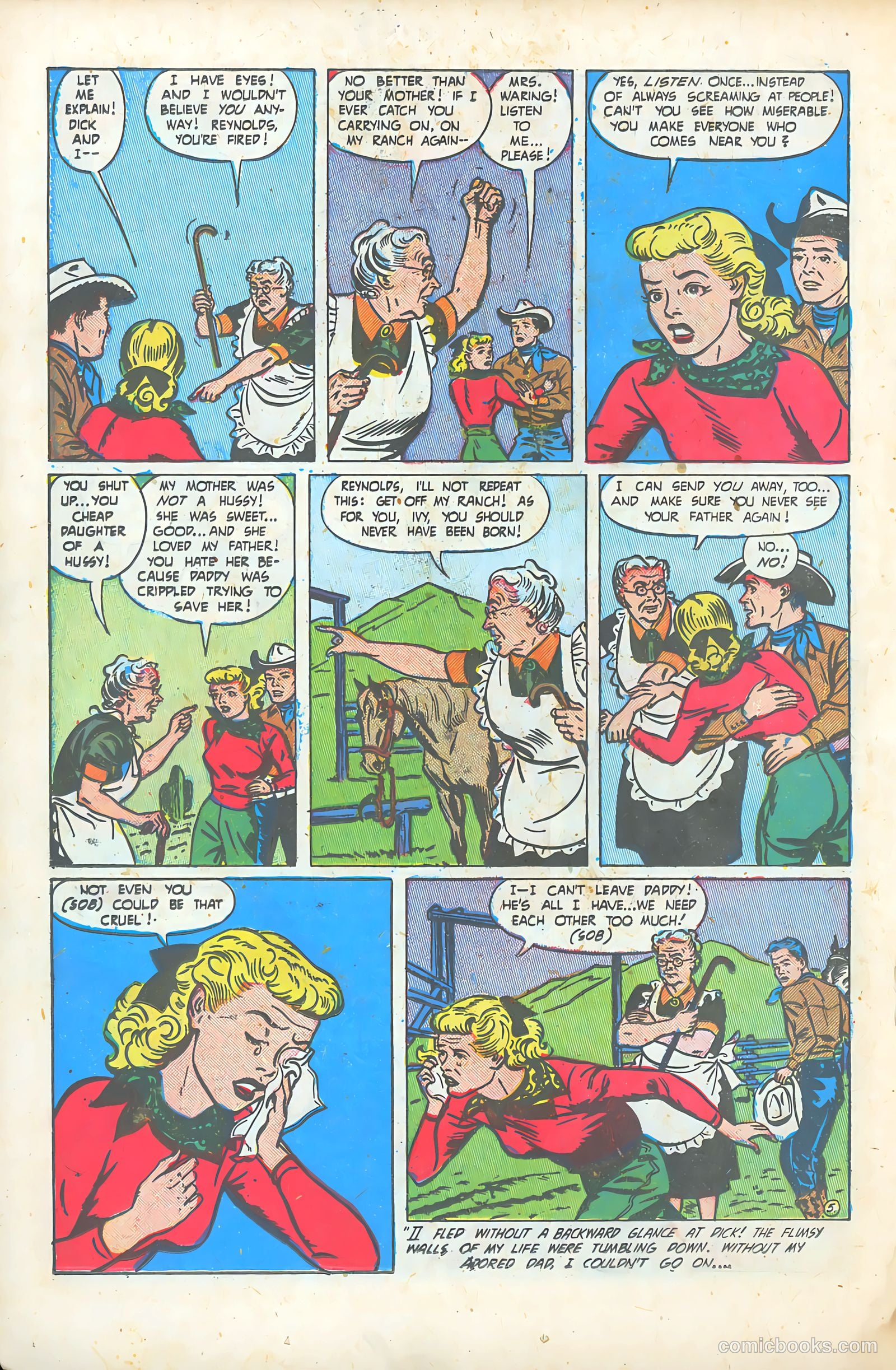 Western Hearts #10 (1952) — page 18 of 36