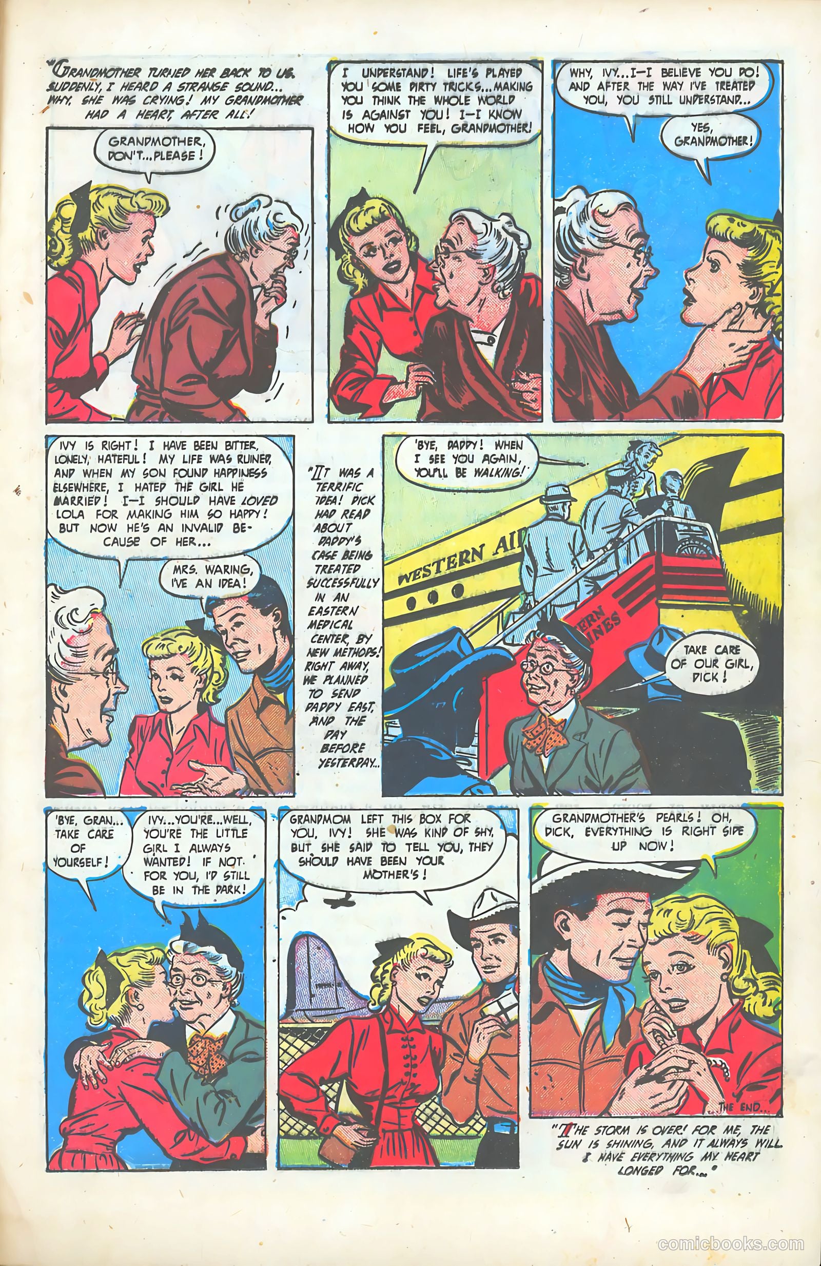 Western Hearts #10 (1952) — page 21 of 36