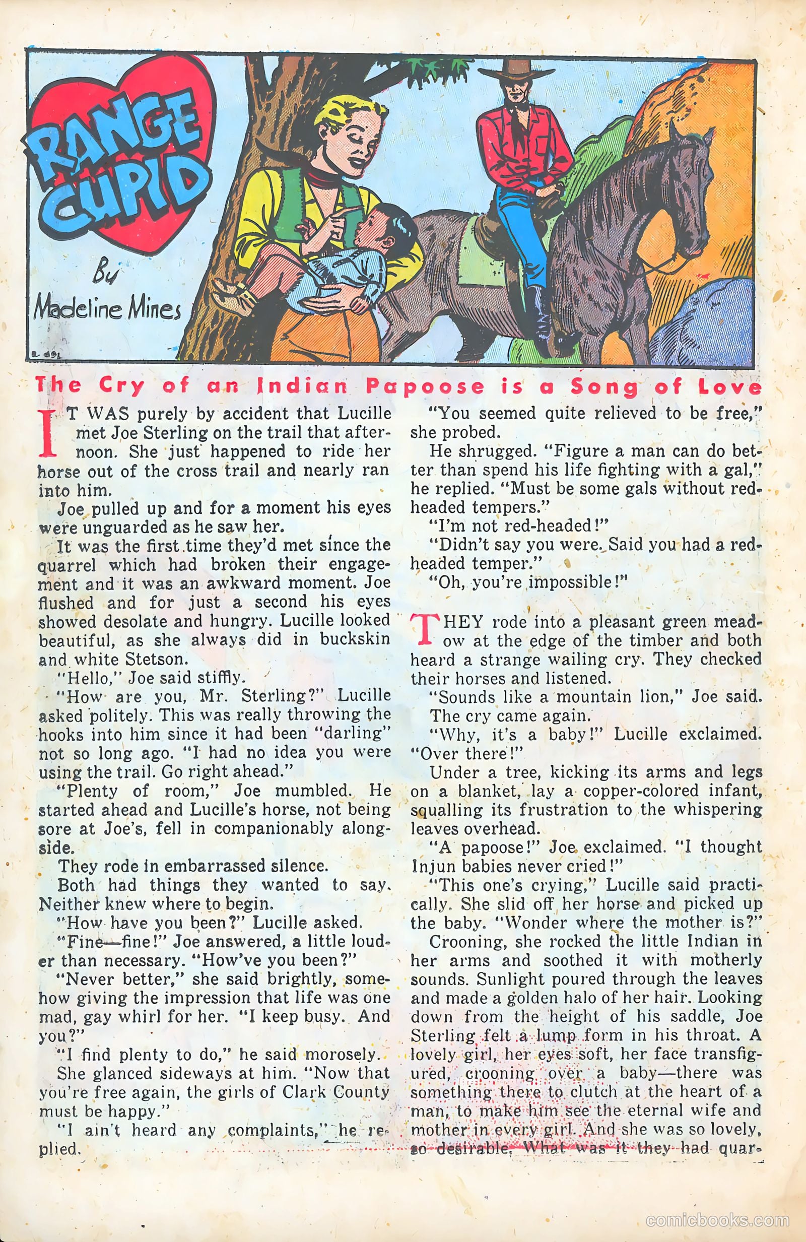 Western Hearts #10 (1952) — page 22 of 36