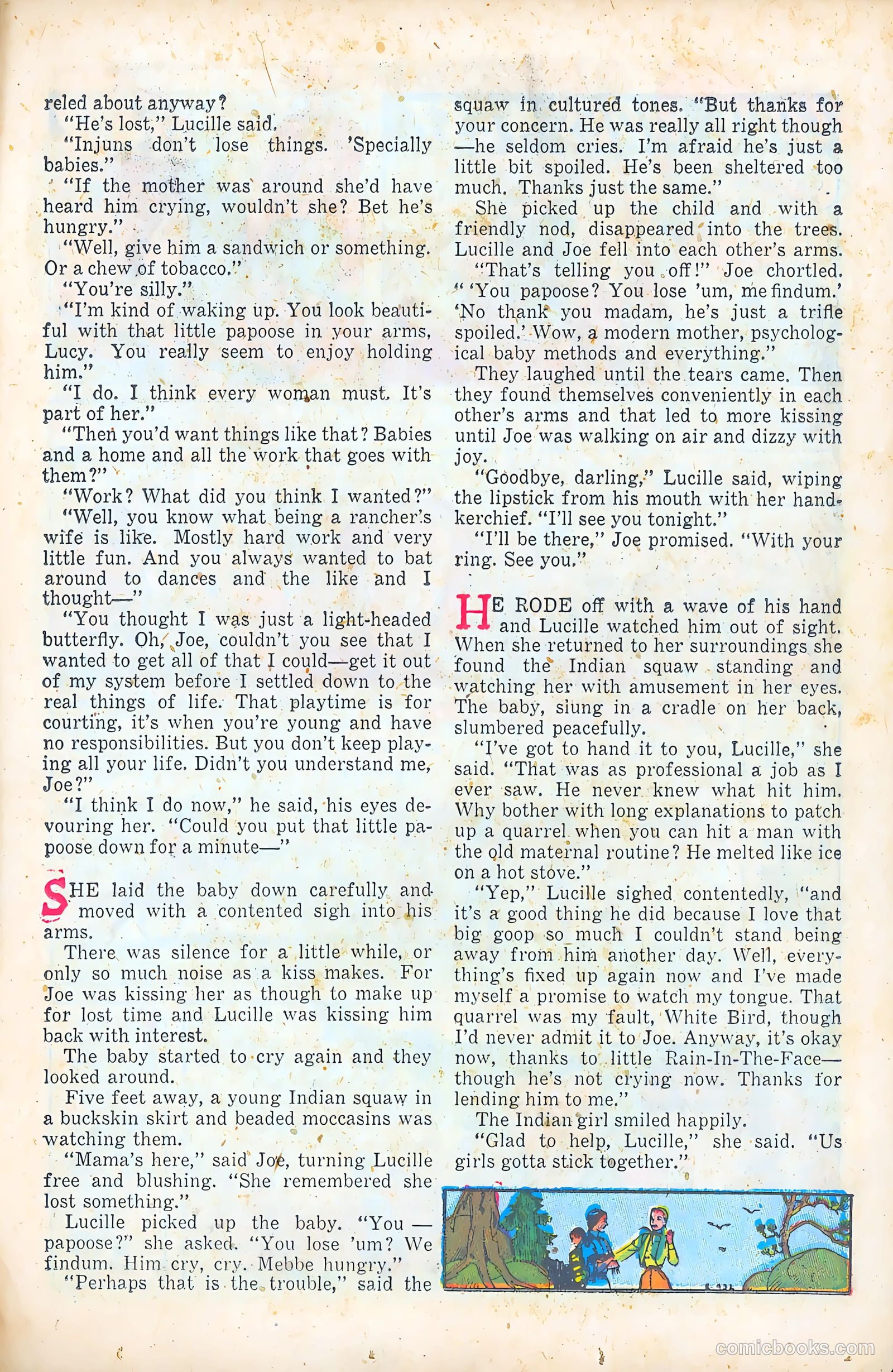 Western Hearts #10 (1952) — page 23 of 36