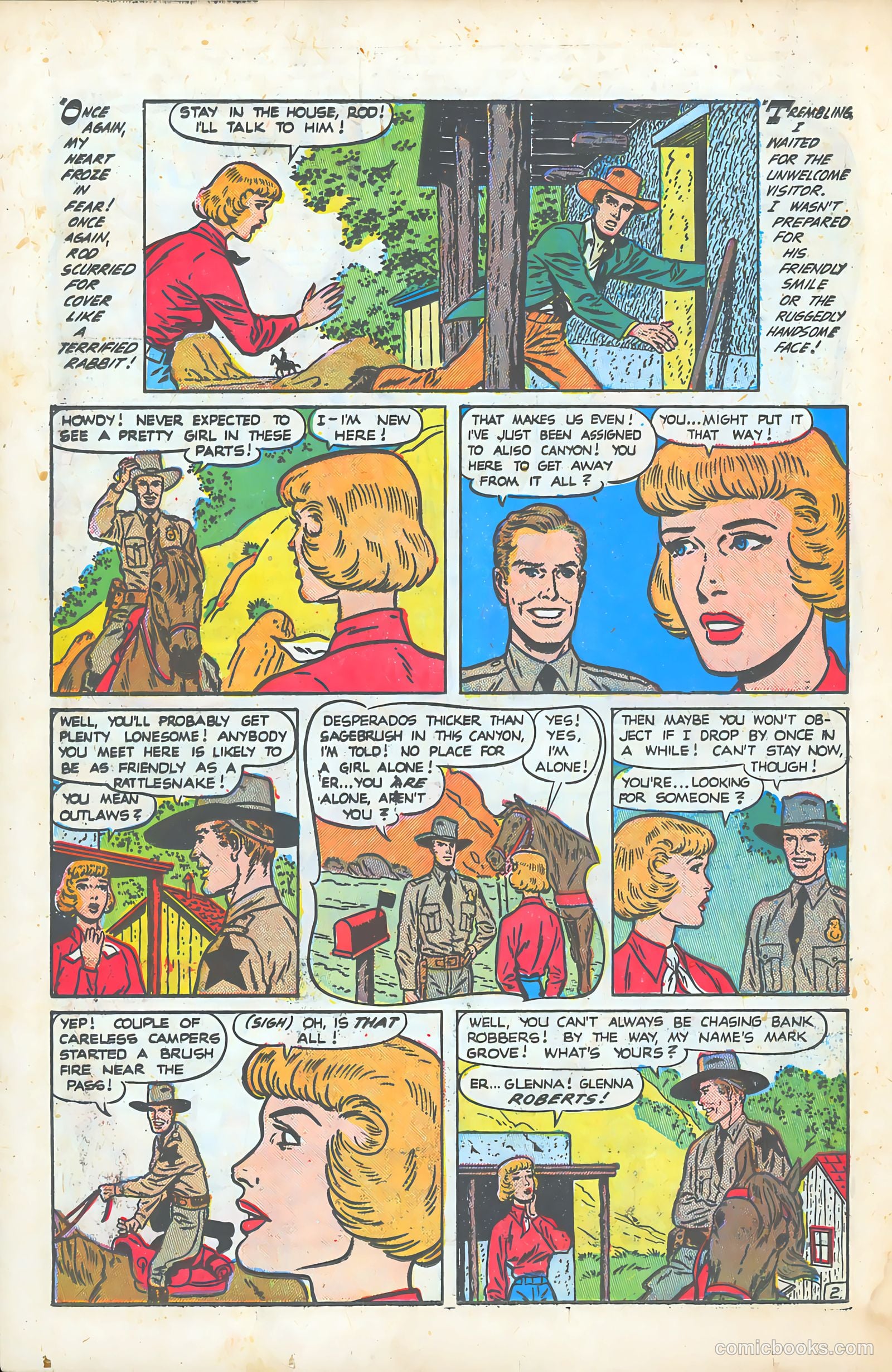 Western Hearts #10 (1952) — page 26 of 36