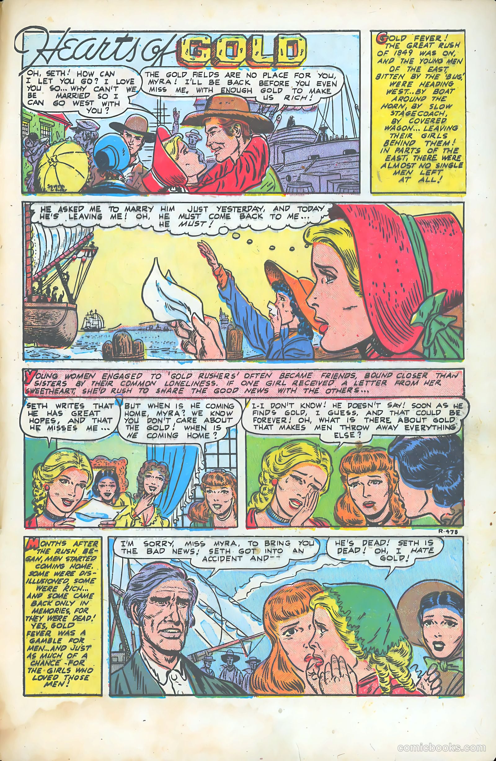 Western Hearts #10 (1952) — page 33 of 36