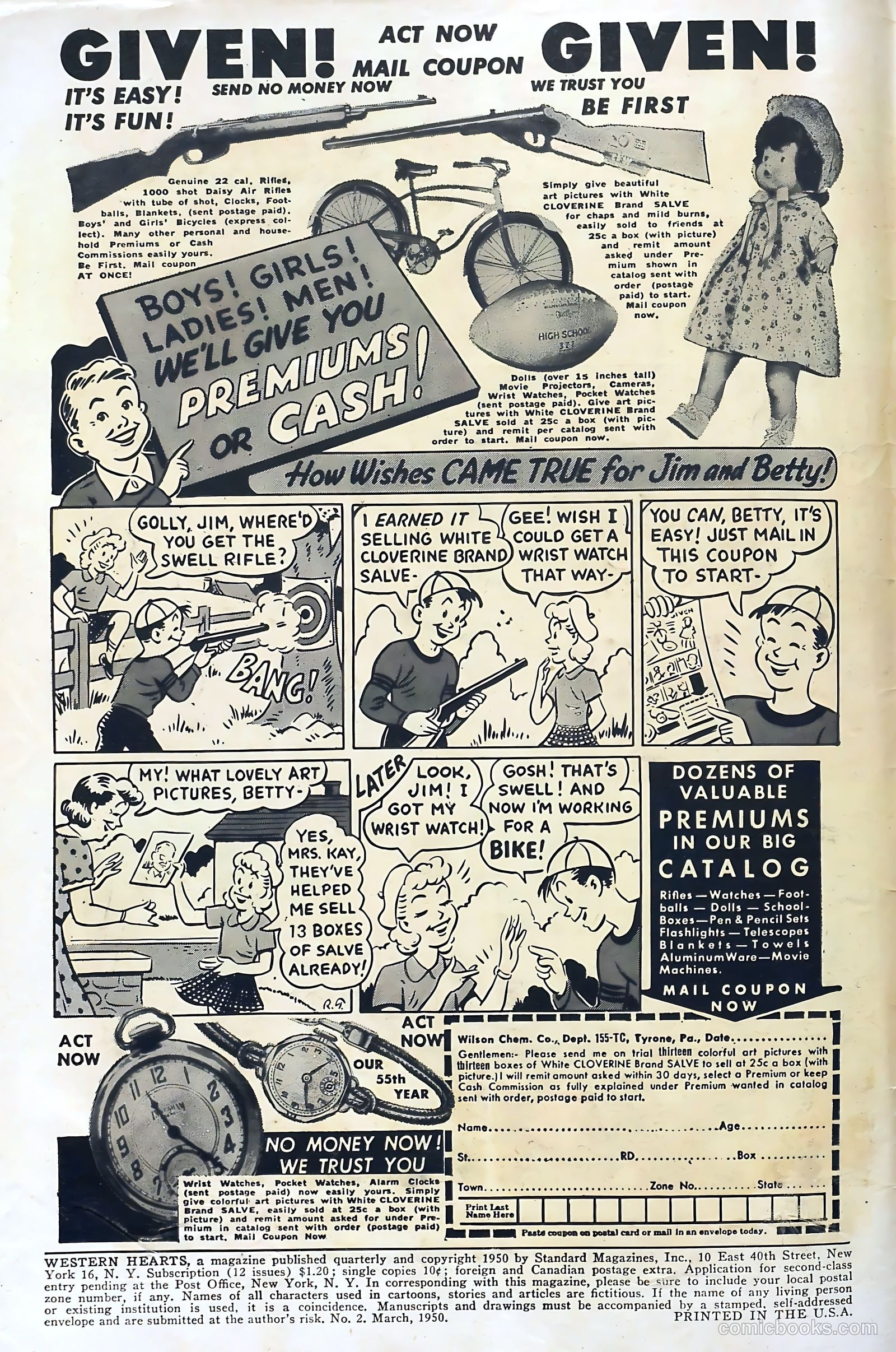 Western Hearts #2 (1950) — page 2 of 36