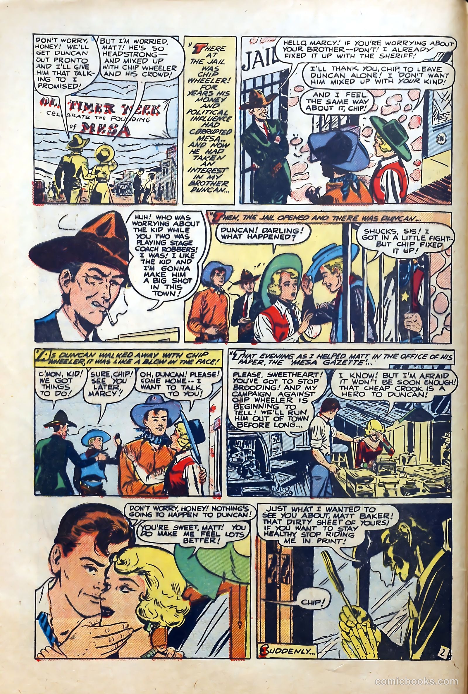 Western Hearts #2 (1950) — page 4 of 36