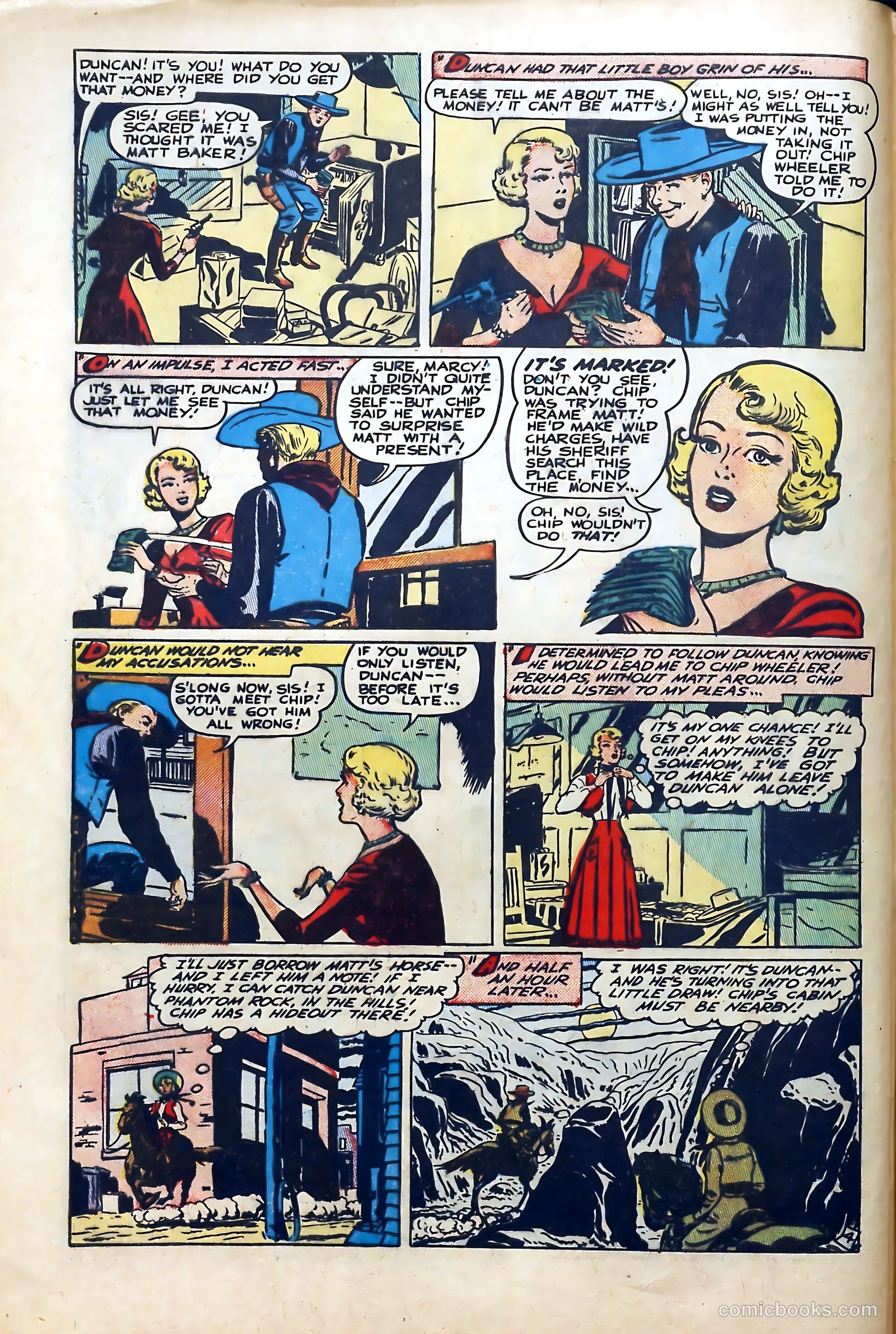 Western Hearts #2 (1950) — page 6 of 36