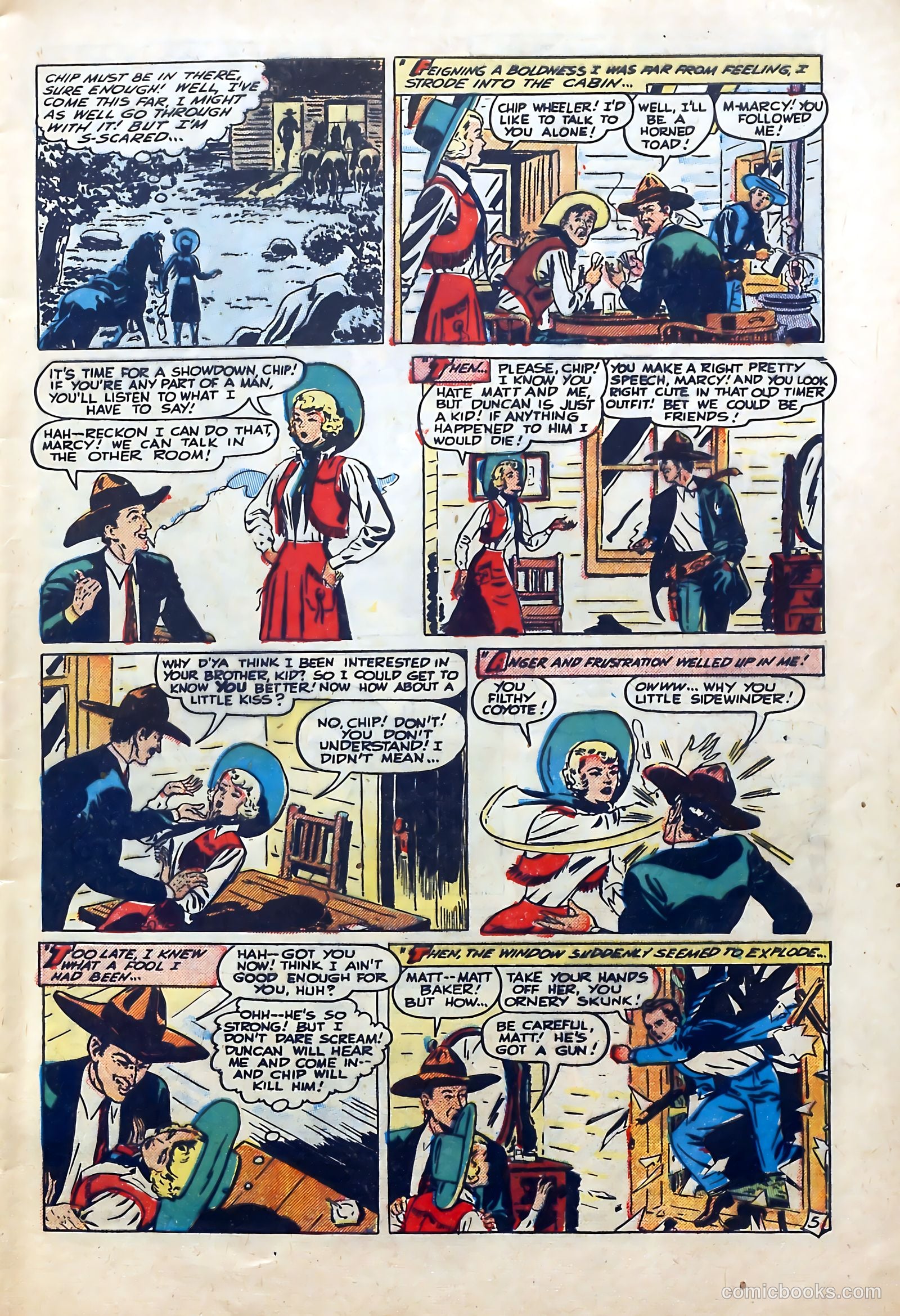 Western Hearts #2 (1950) — page 7 of 36