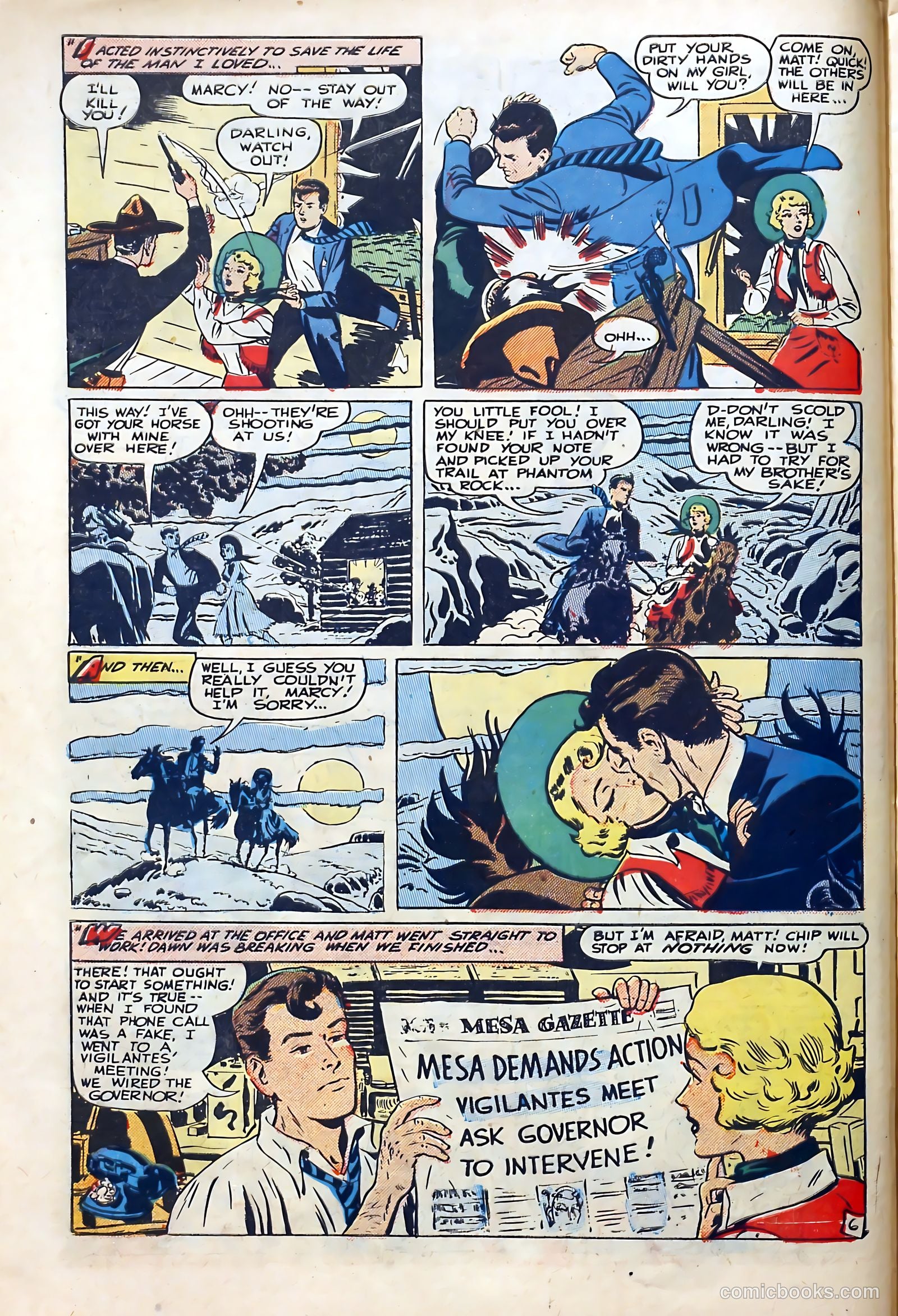 Western Hearts #2 (1950) — page 8 of 36