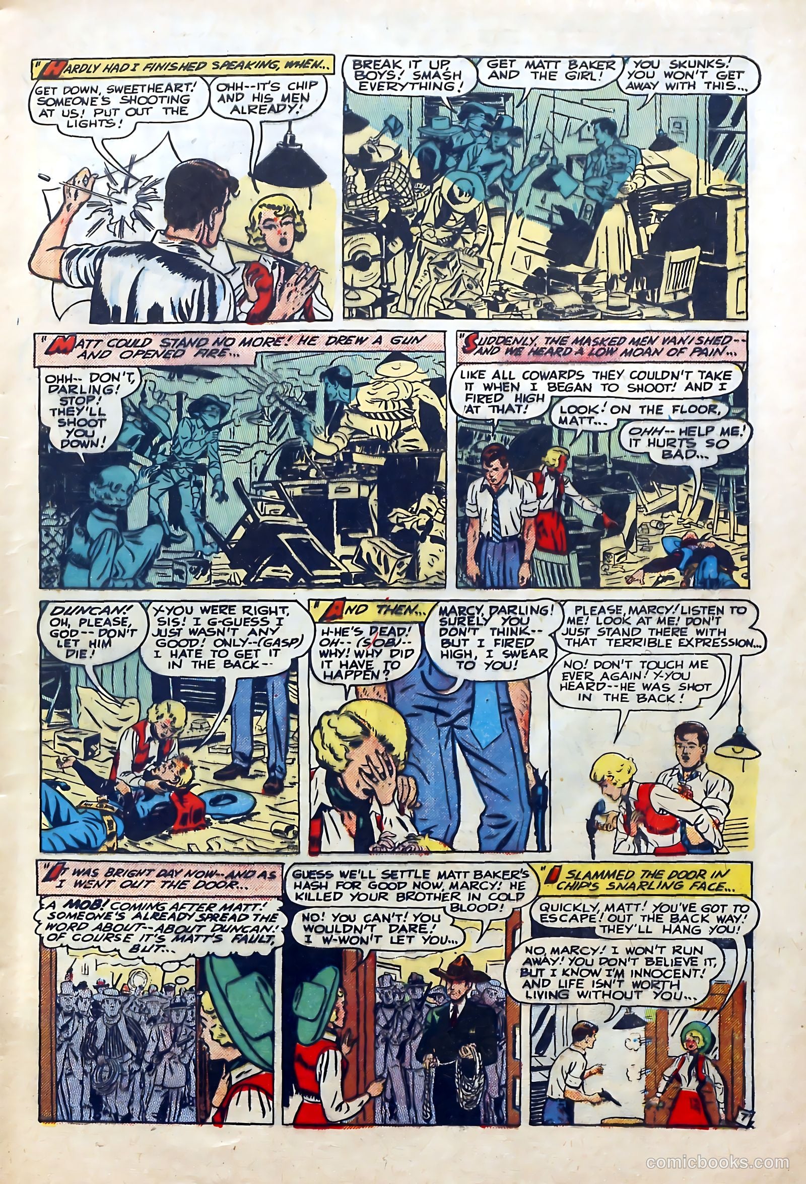 Western Hearts #2 (1950) — page 9 of 36