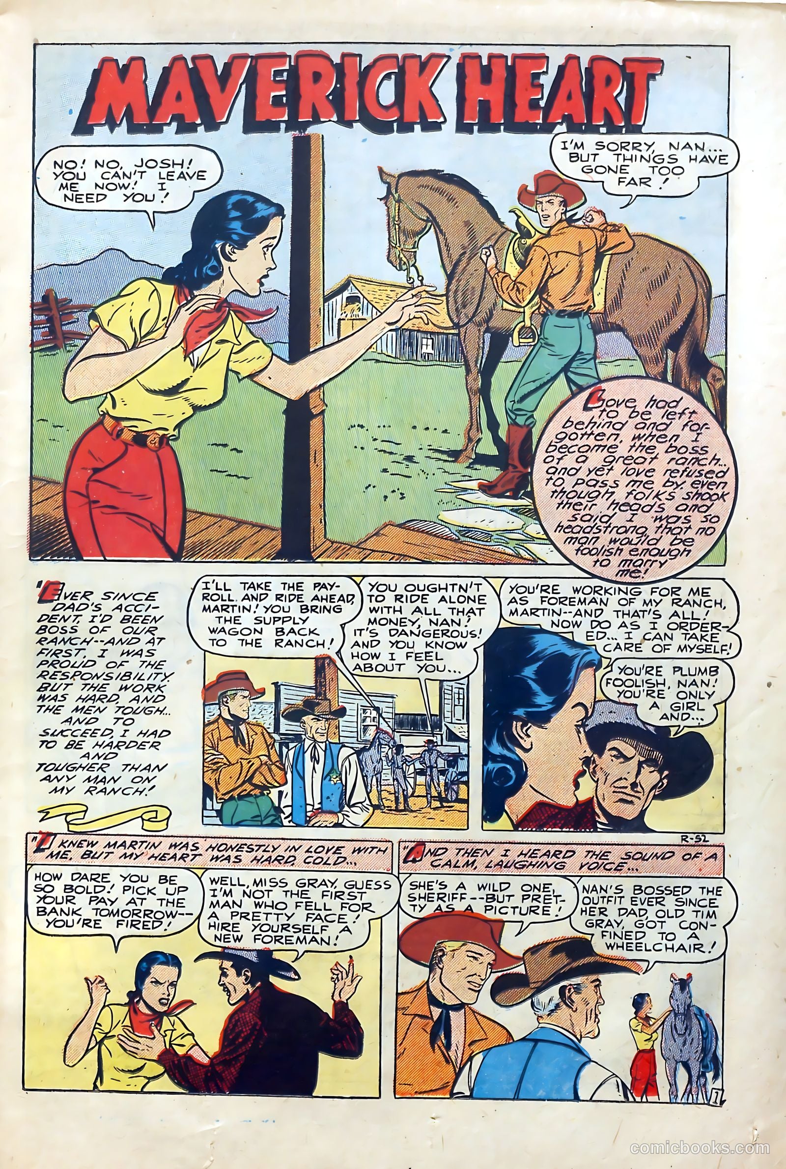 Western Hearts #2 (1950) — page 13 of 36