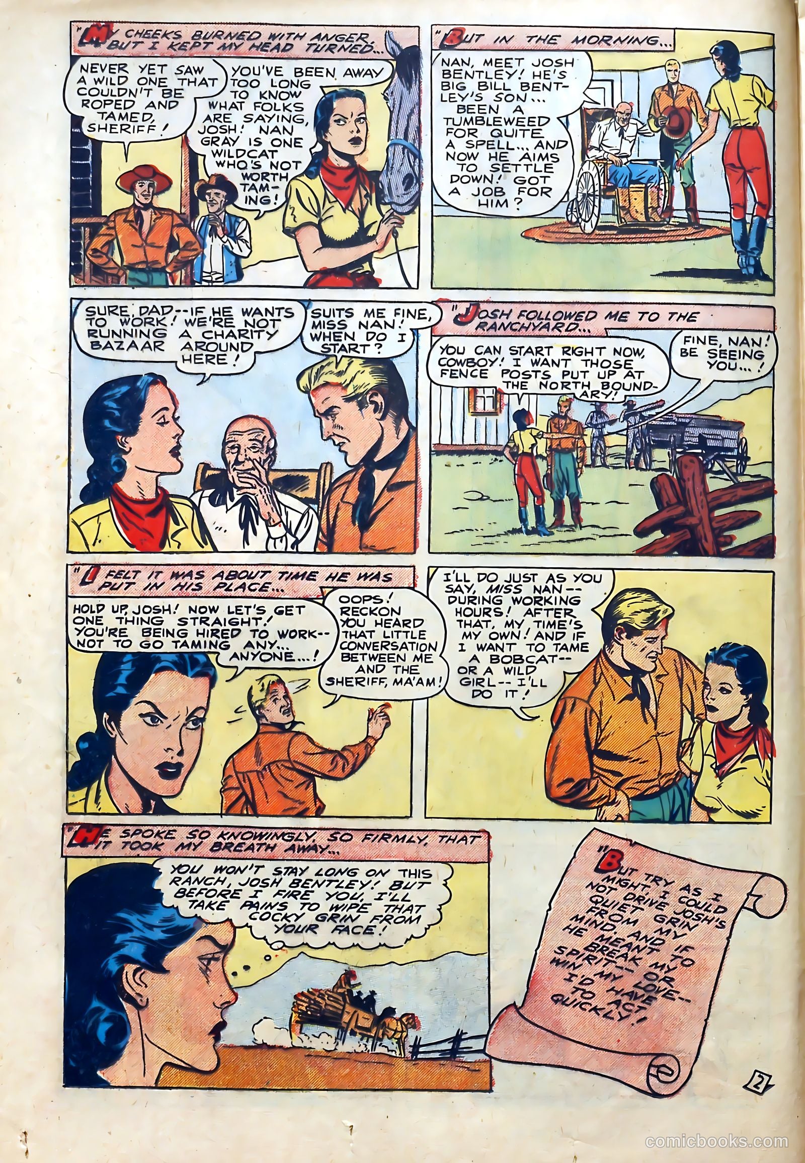 Western Hearts #2 (1950) — page 14 of 36